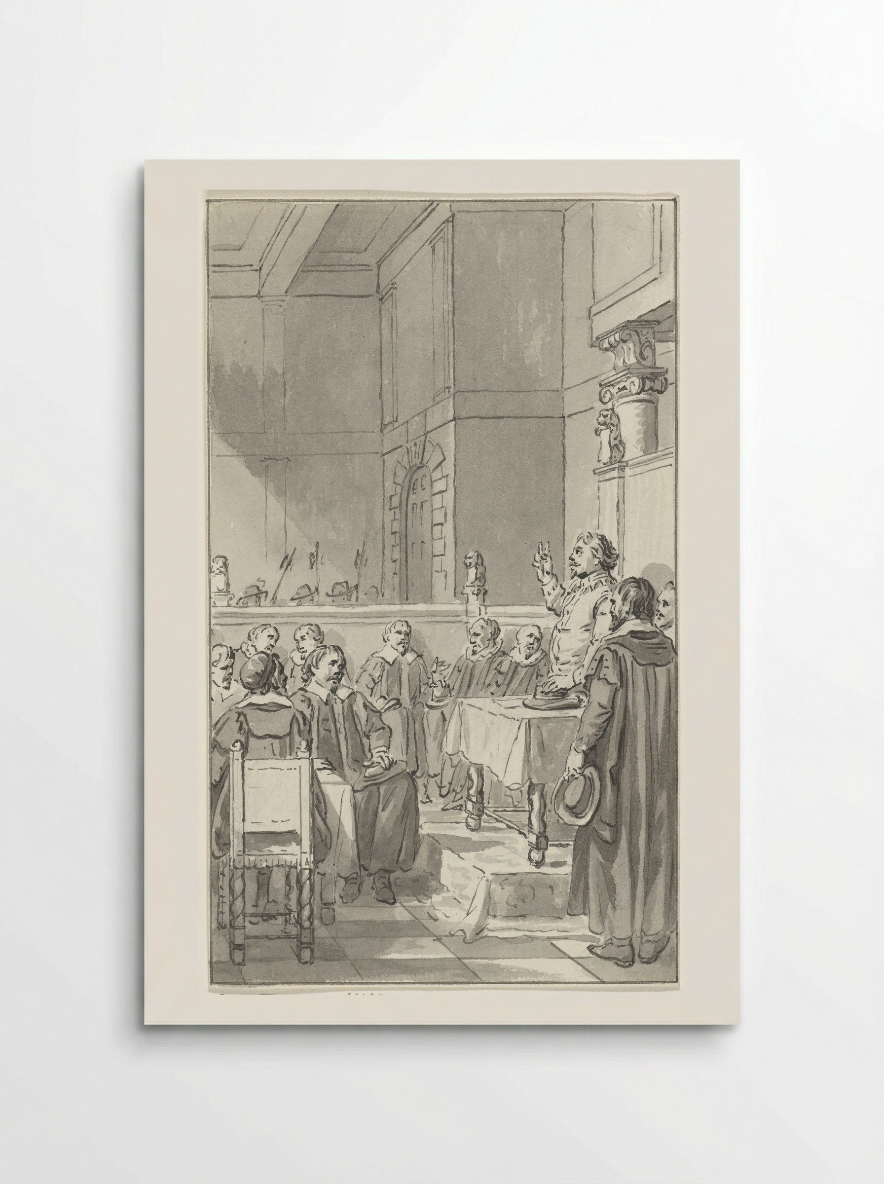 Frederik Hendrik Takes the Oath as Stadtholder, 1625 - Jacobus Buys - Poster