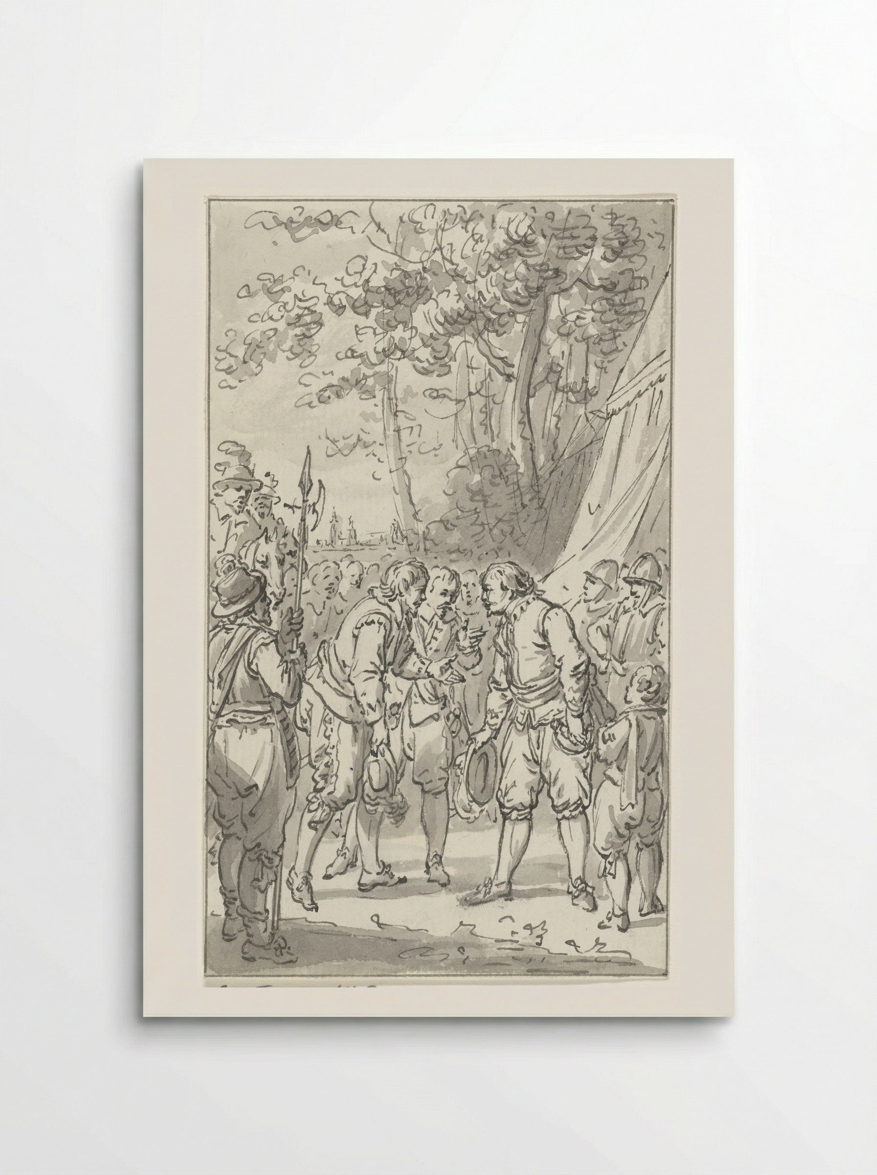 Frederik Hendrik Welcomed as Commander in the French Army, 1635 - Jacobus Buys - Poster