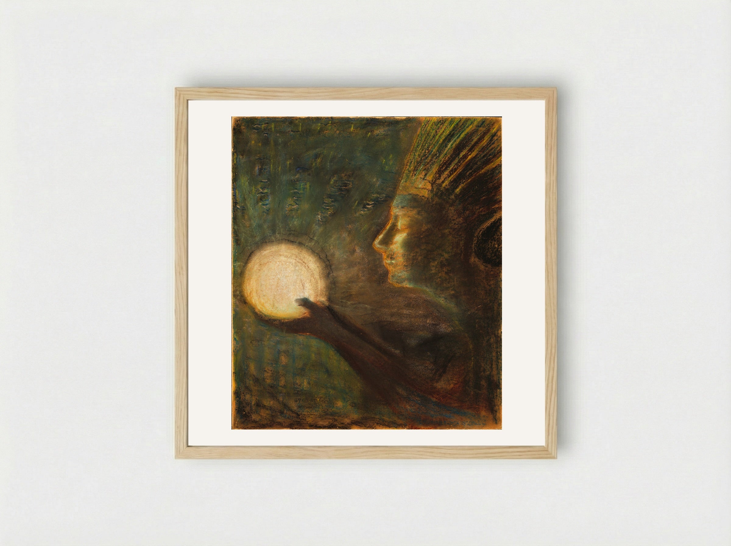 Friendship - Mikalojus Konstantinas Čiurlionis - Framed Print Wood