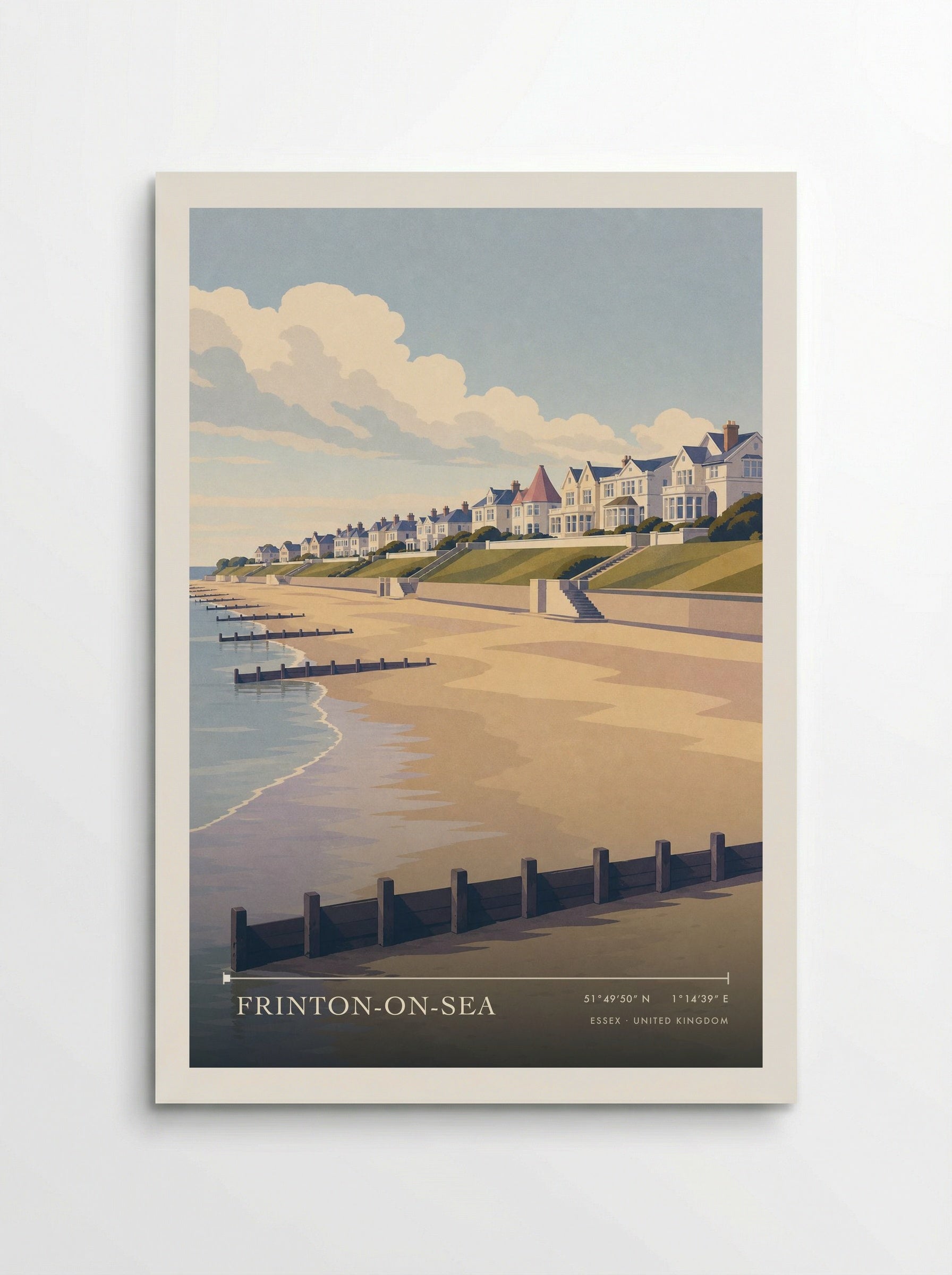 Frinton-on-Sea Essex United Kingdom Travel Poster - Poster