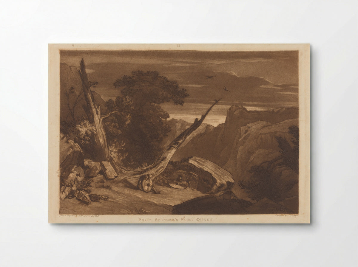 From Spenser's Fairy Queen - Joseph Mallord William Turner - Poster