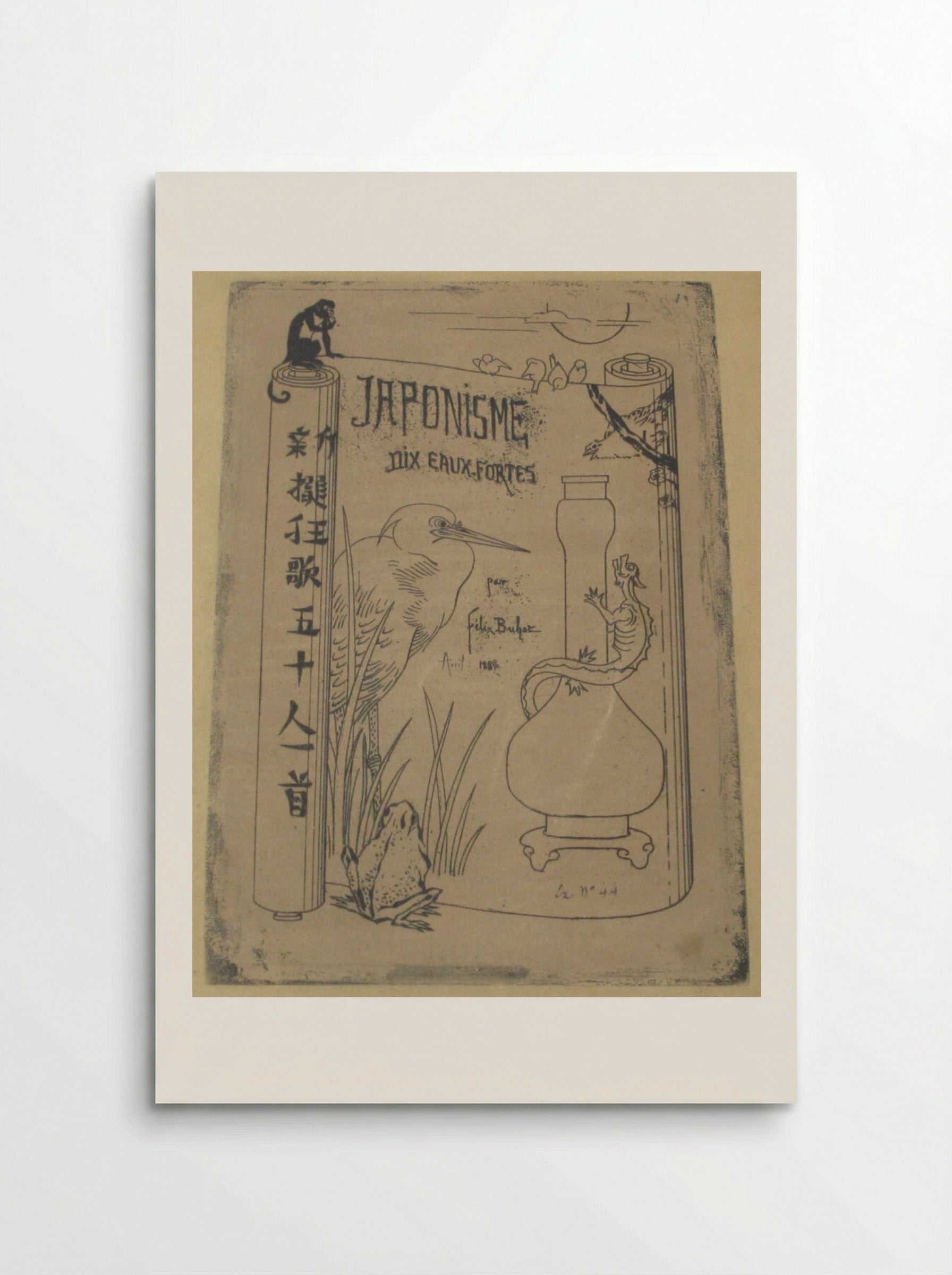 Front Cover: Japonisme - Félix Hilaire Buhot - Poster