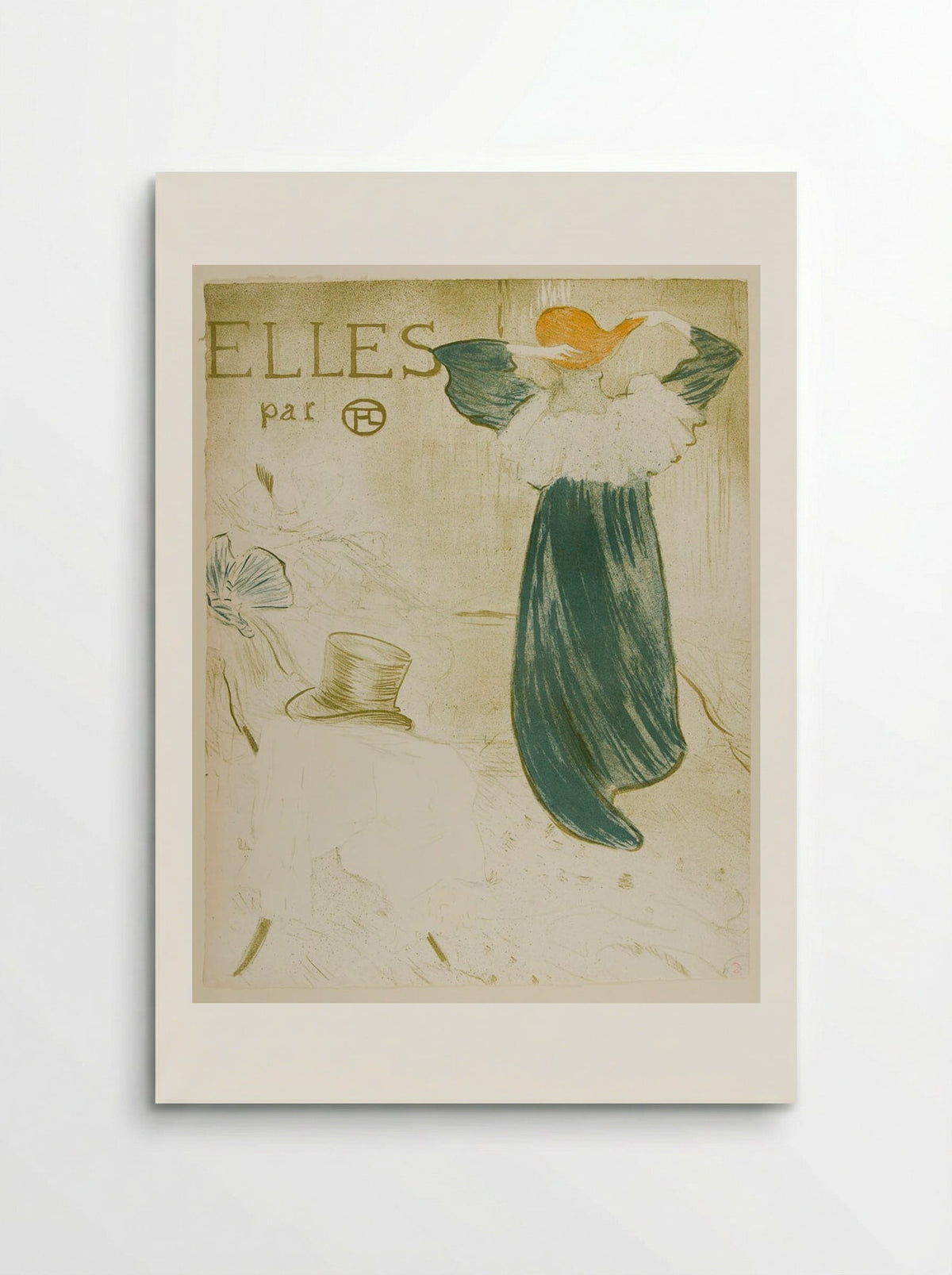 Frontispiece for Elles - Henri de Toulouse-Lautrec - Poster
