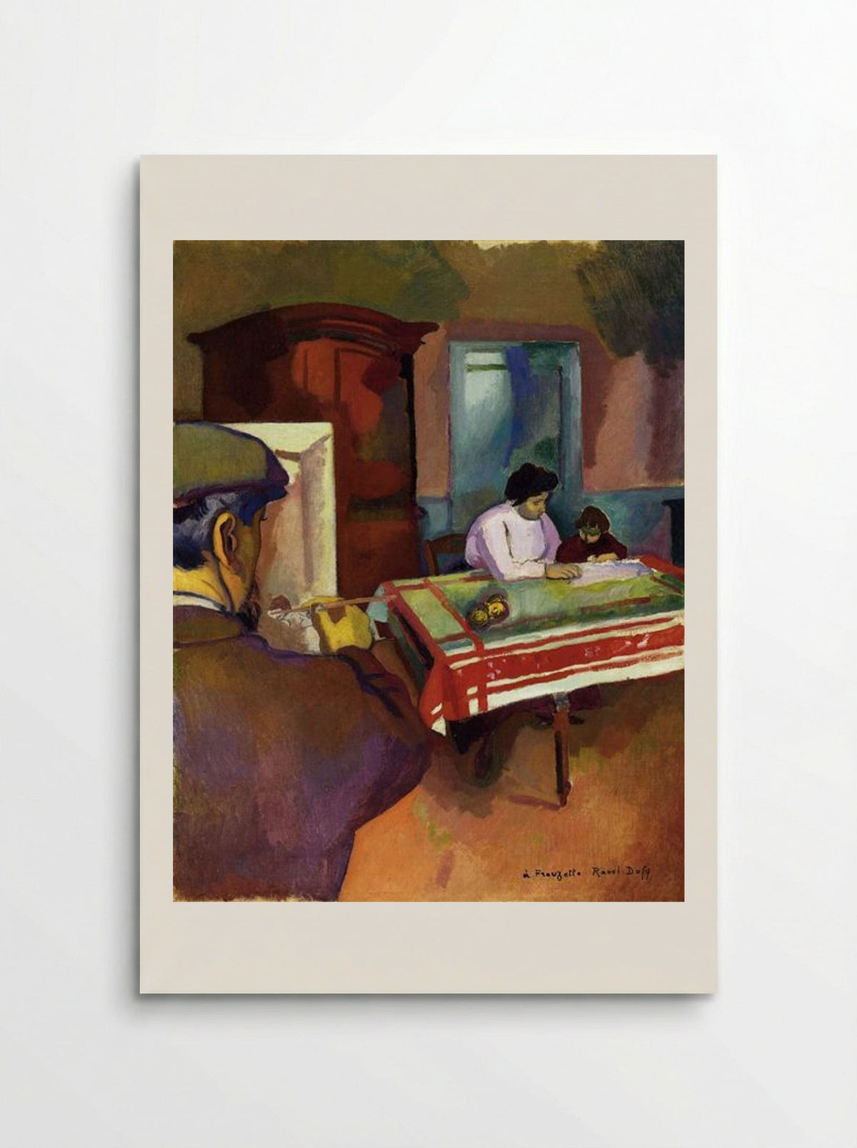 Frouzette and Her Father - Raoul Dufy - Poster