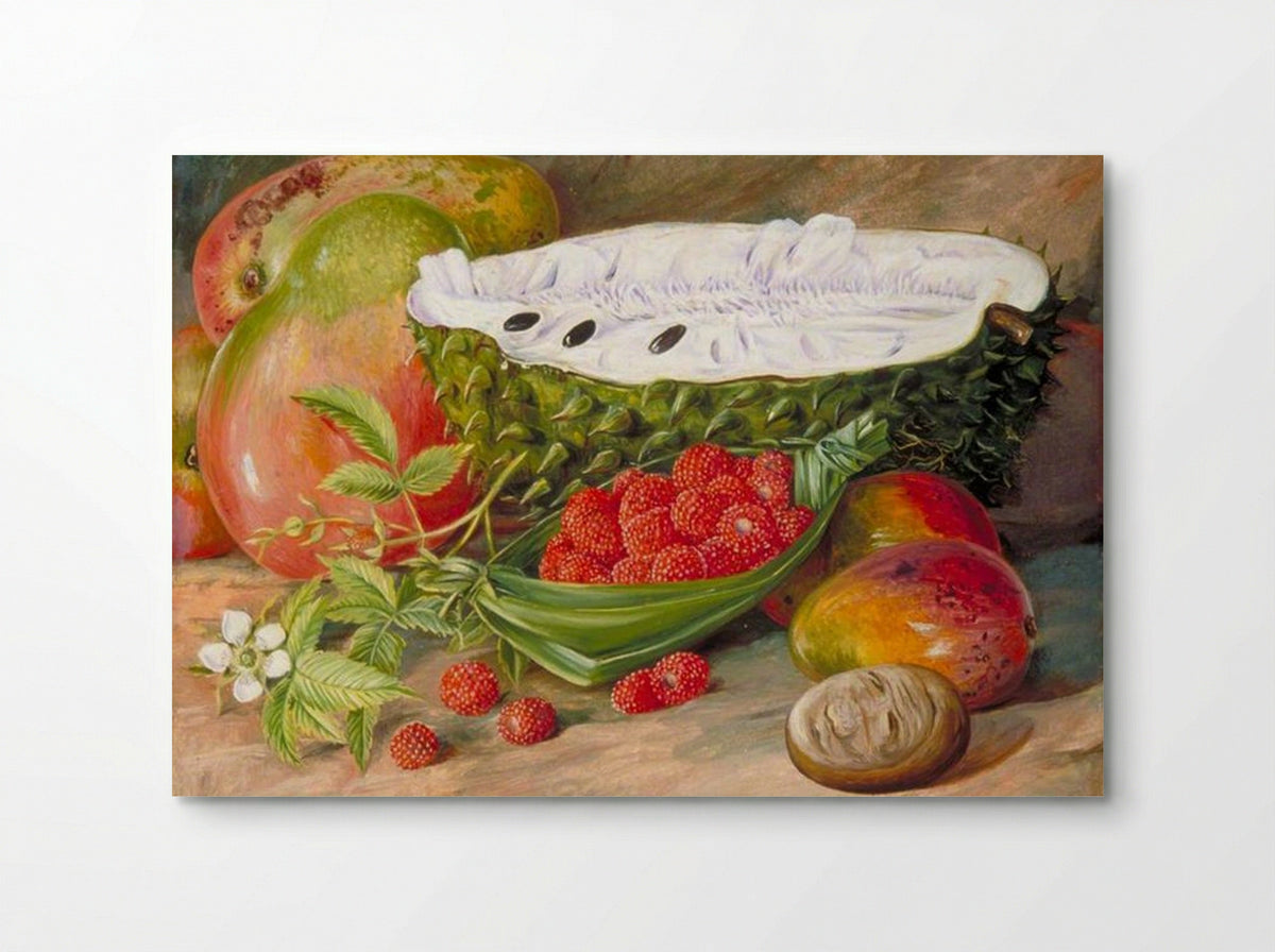 Fruit Grown in the Seychelles - Marianne North - Poster