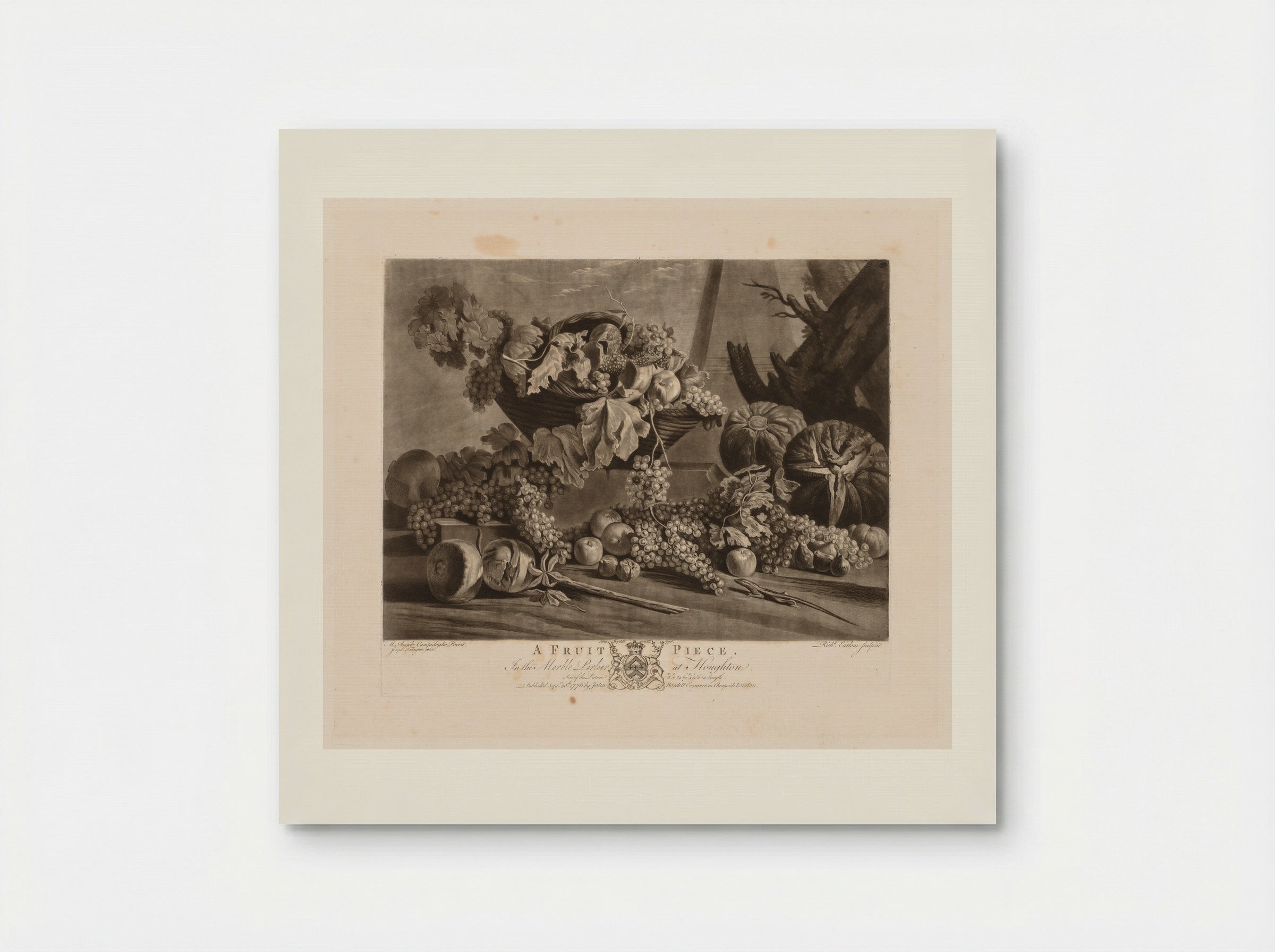 Fruit Piece - Richard Earlom - Poster