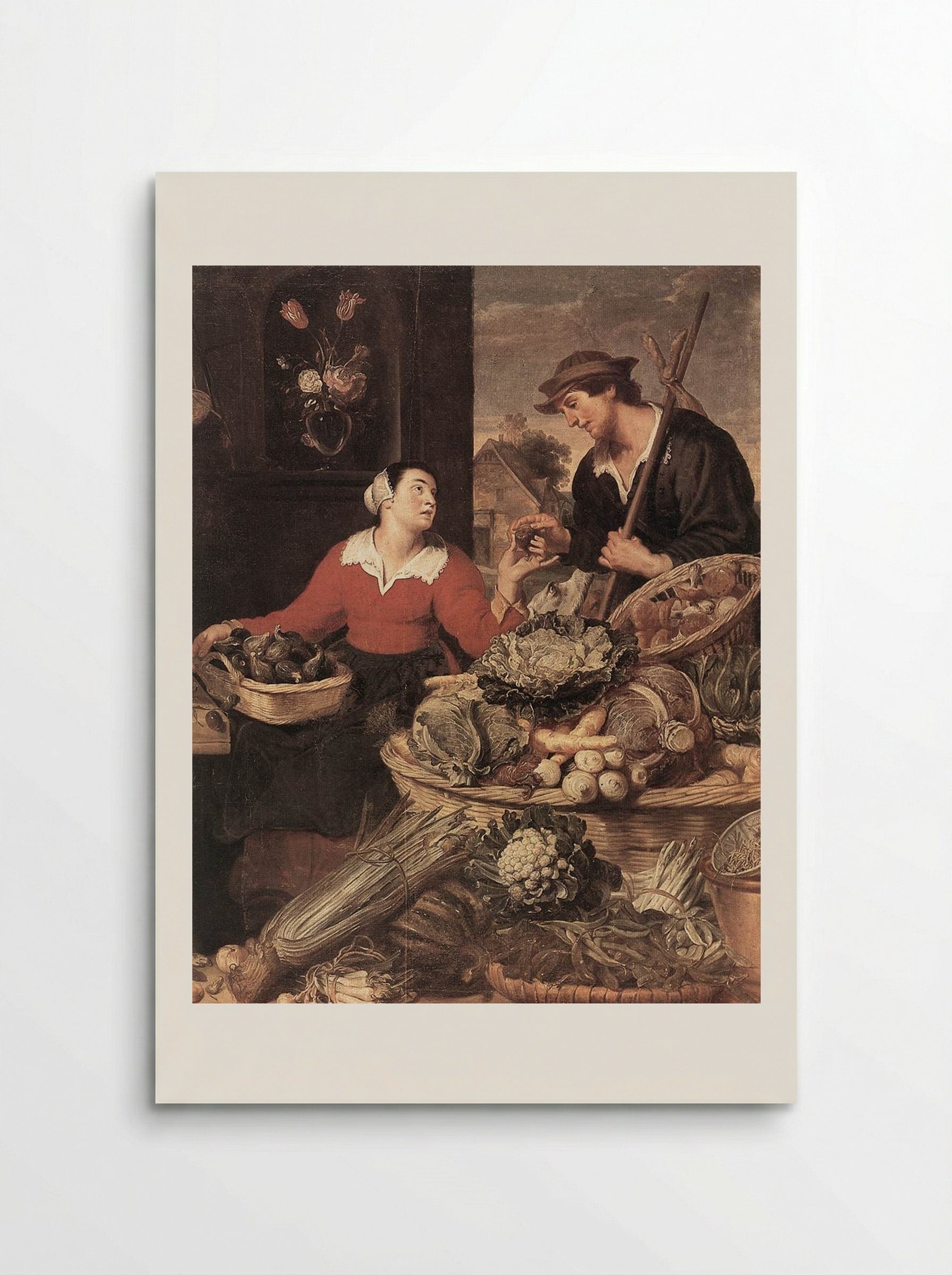 Fruit and Vegetable Market - Frans Snyders - Poster