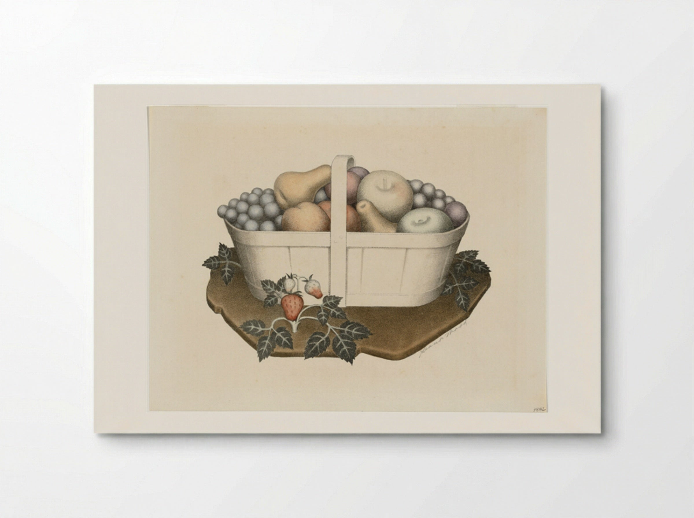 Fruit - Grant Wood - Poster