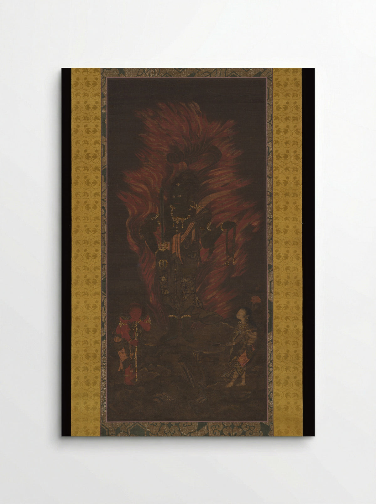 Fudō Myōō (Achala Vidyaraja), The Immovable Wisdom King - Fine Art Print - Poster