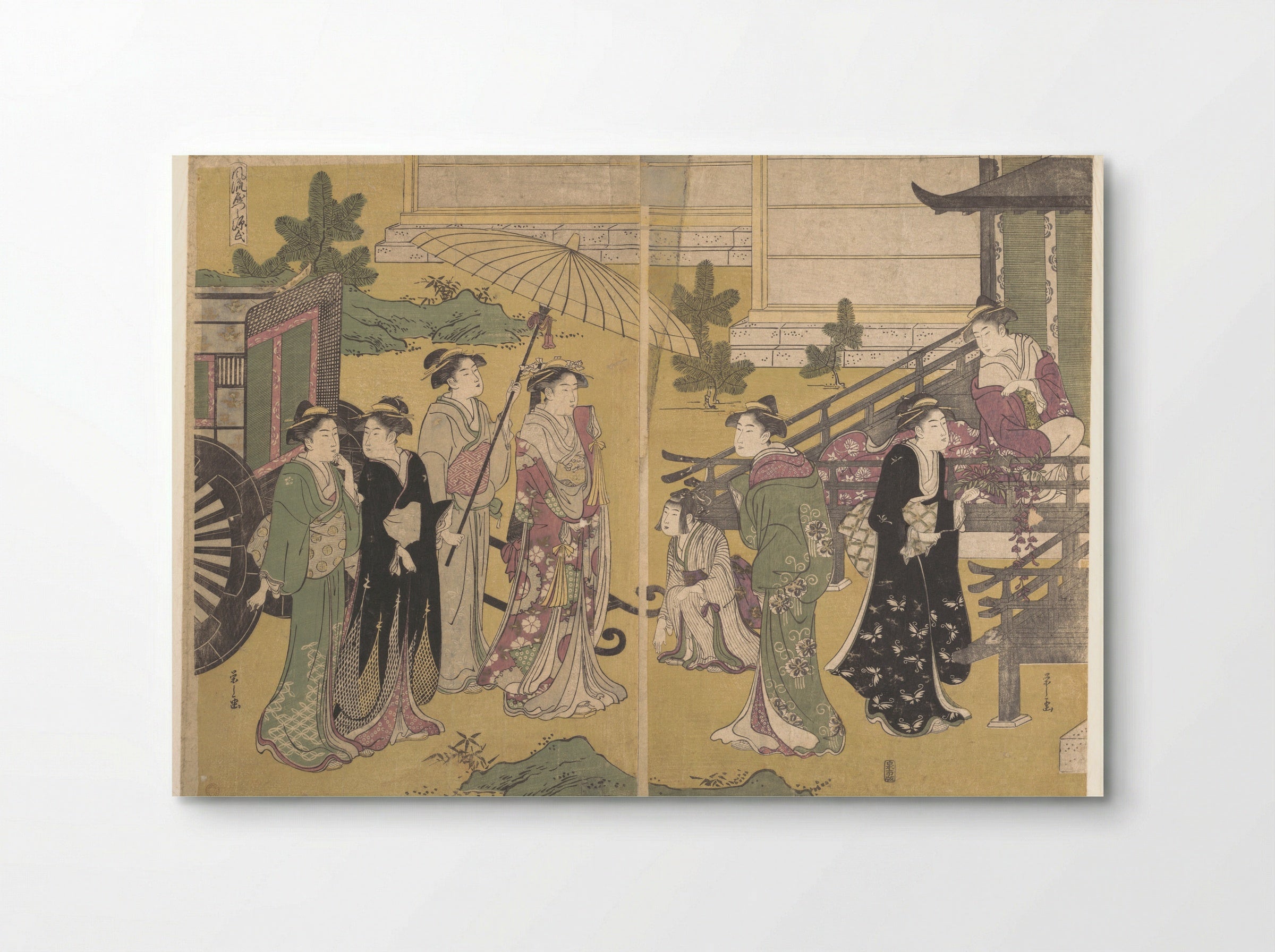Fuji no Uraha - Chōbunsai Eishi - Poster