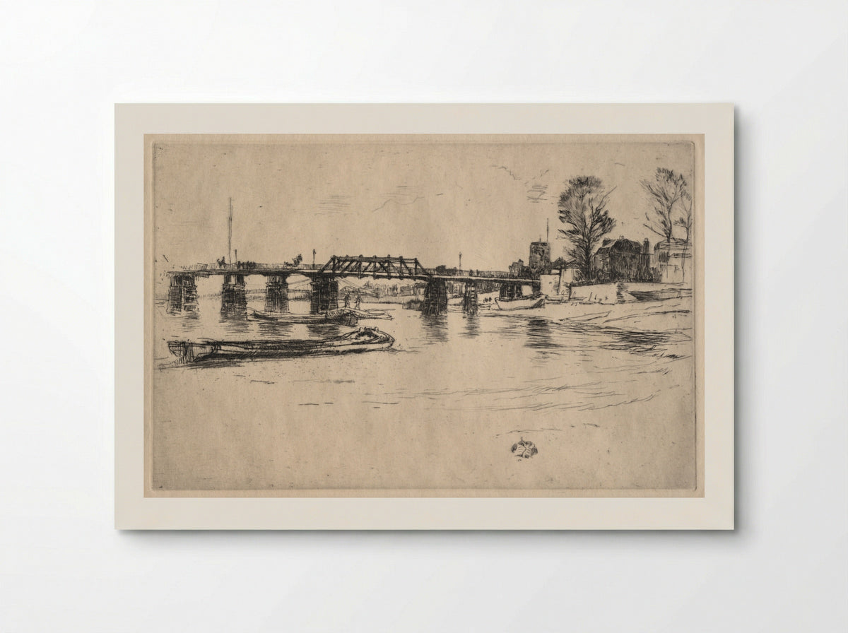 Fulham - James McNeill Whistler - Poster