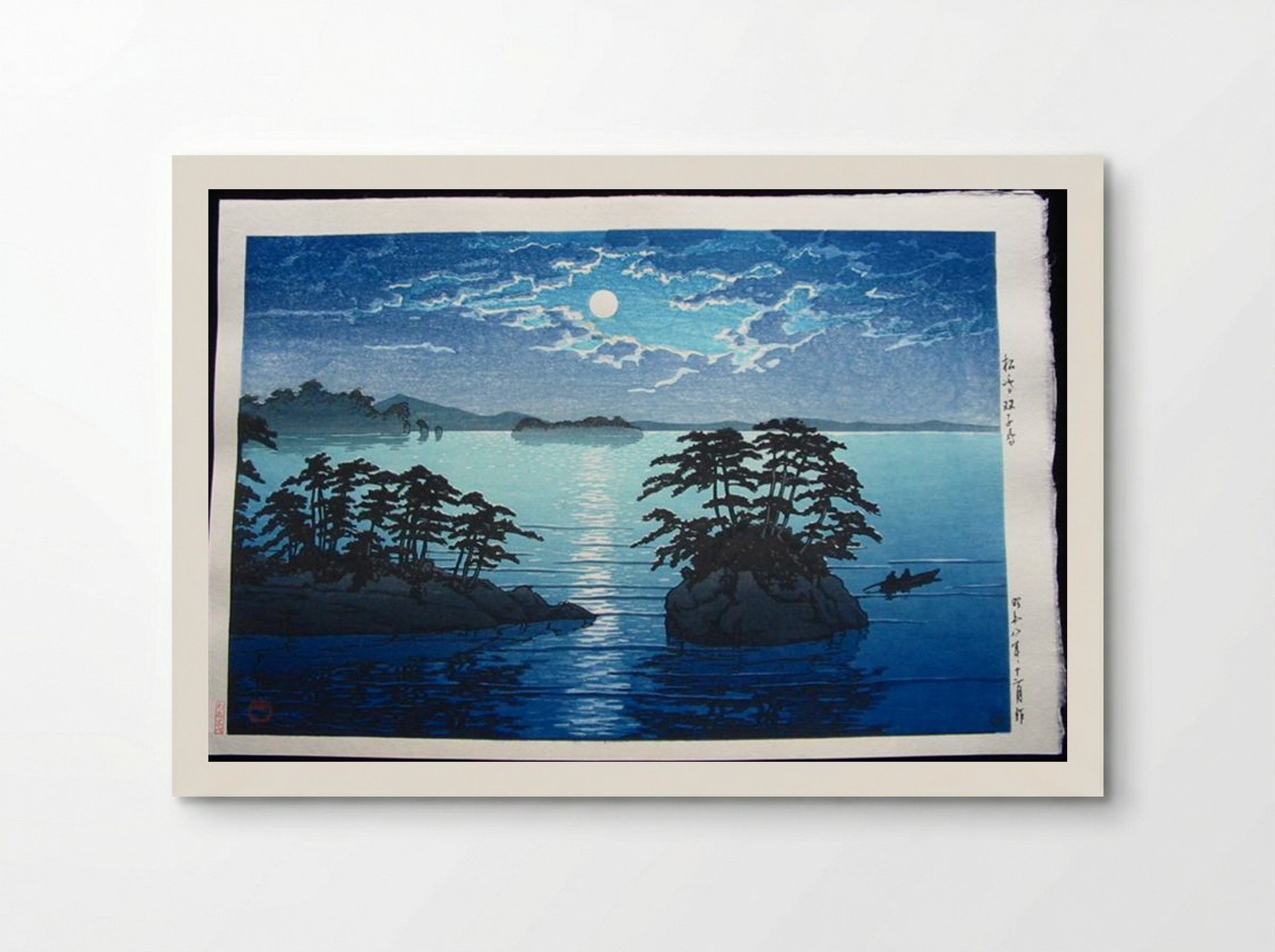 Full Moon at Fugato Island - Hasui Kawase - Poster
