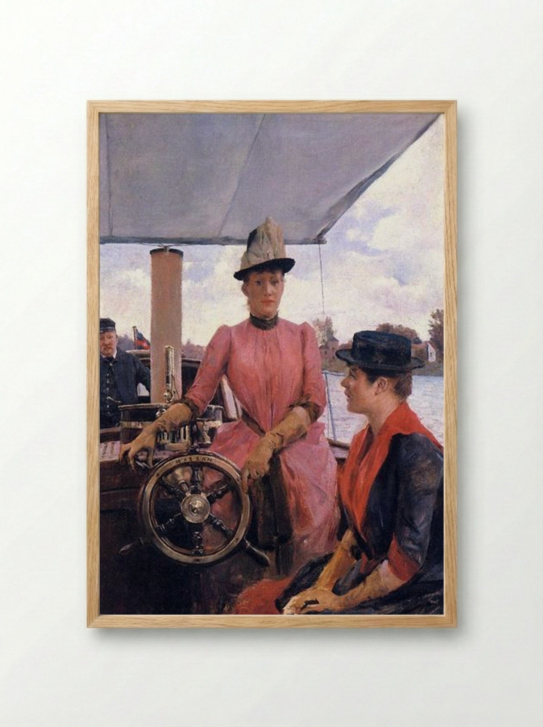 Full Speed - Julius LeBlanc Stewart - Framed Print Wood