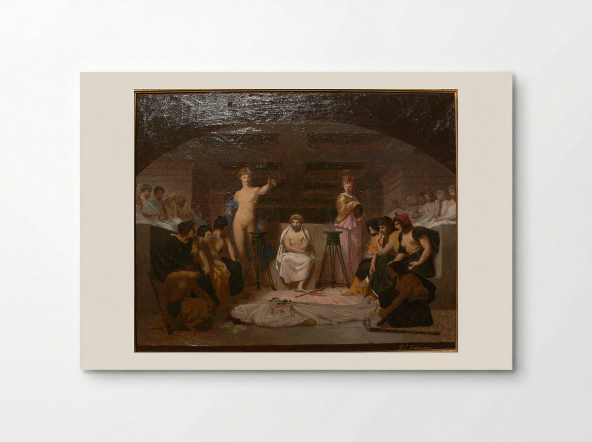 Funeral Wake - Jean-Léon Gérôme - Poster