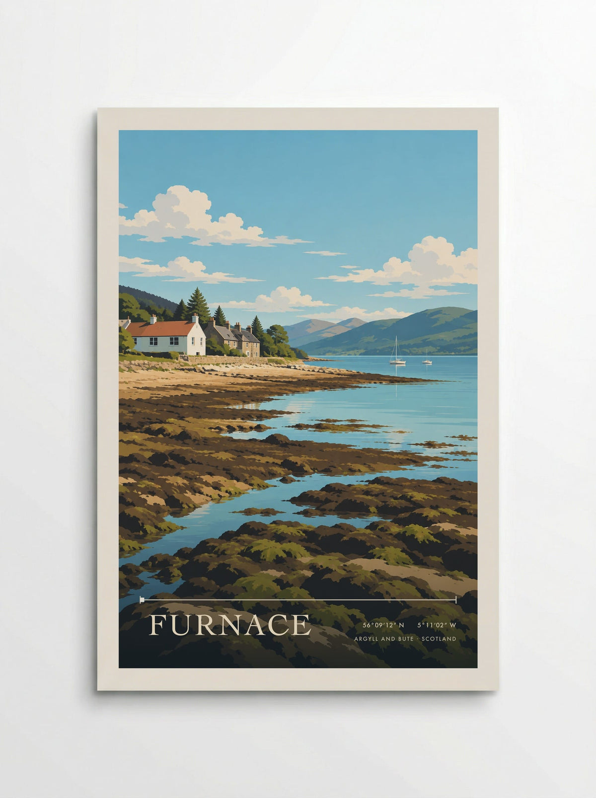 Furnace, Argyll and Bute | Travel Poster - Poster
