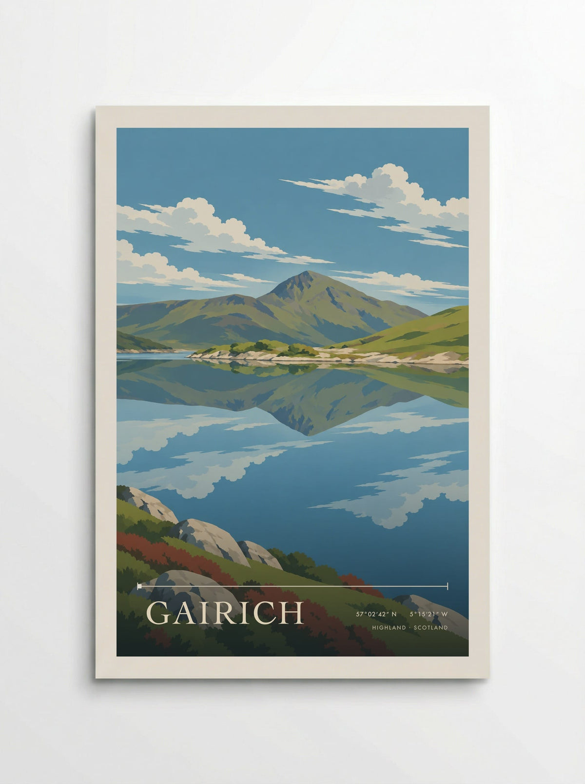 Gairich, Highland | Travel Poster - Poster