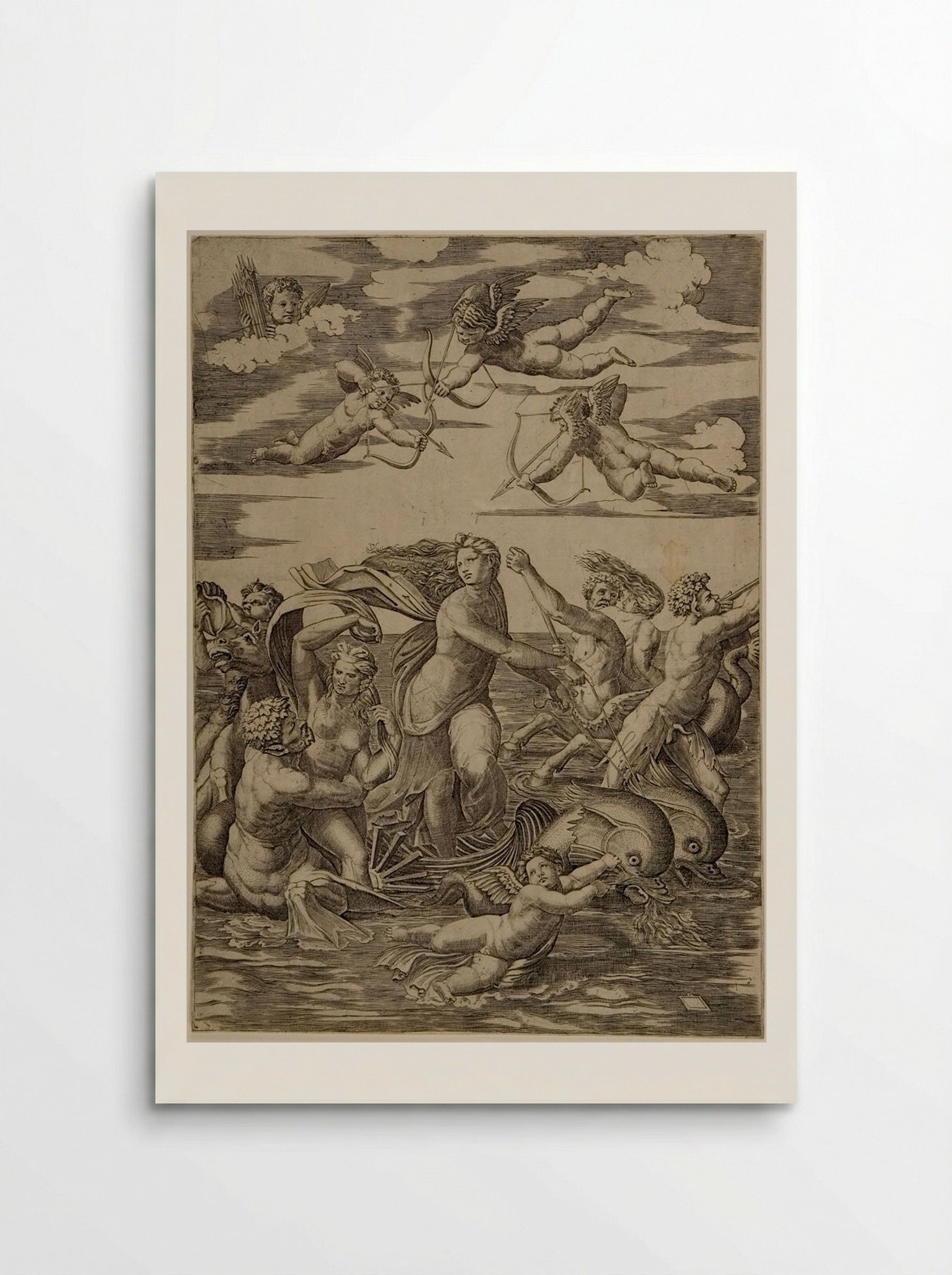 Galatea - Marcantonio Raimondi - Poster