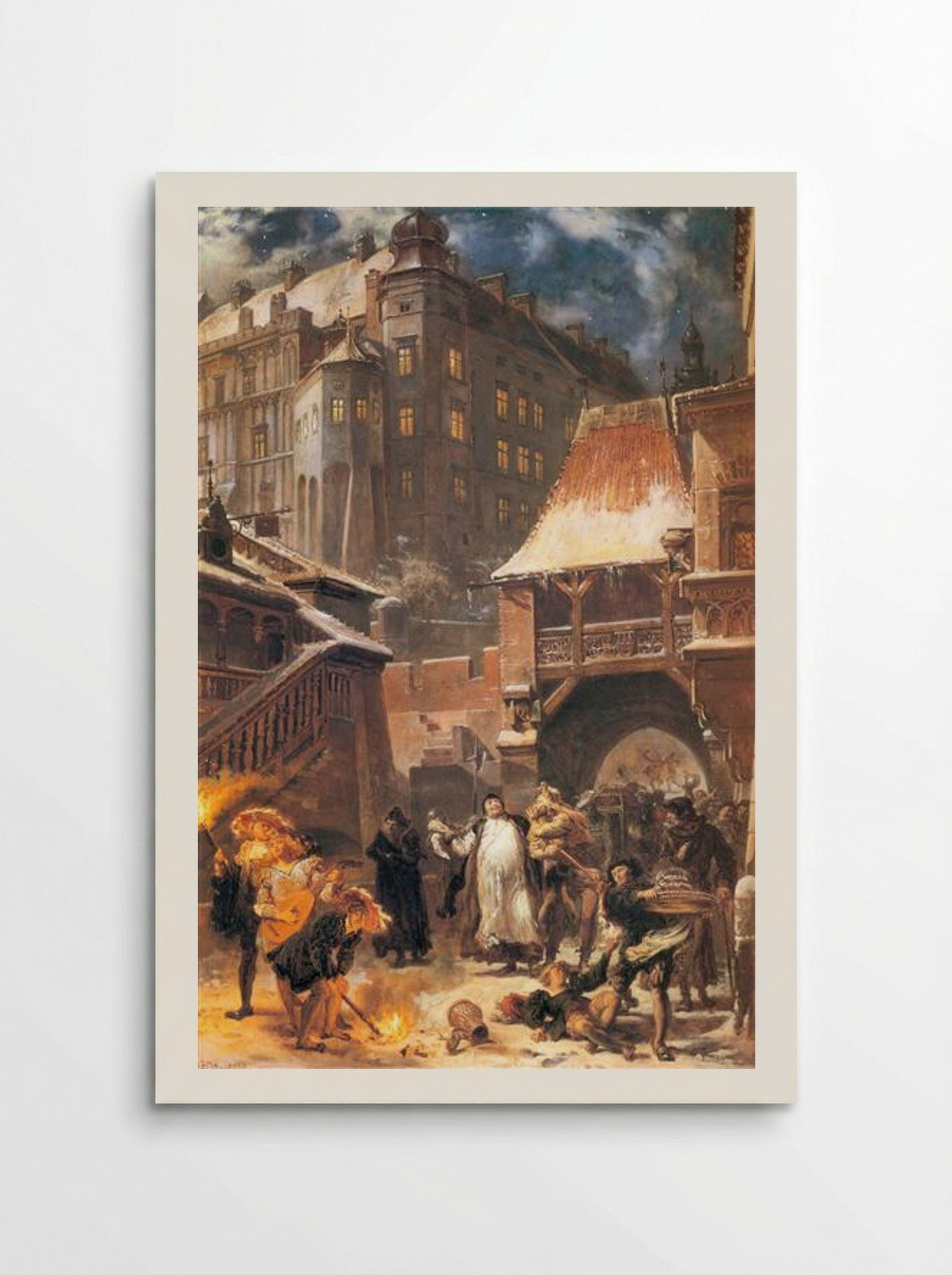 Gamrat and Stańczyk - Jan Matejko - Poster