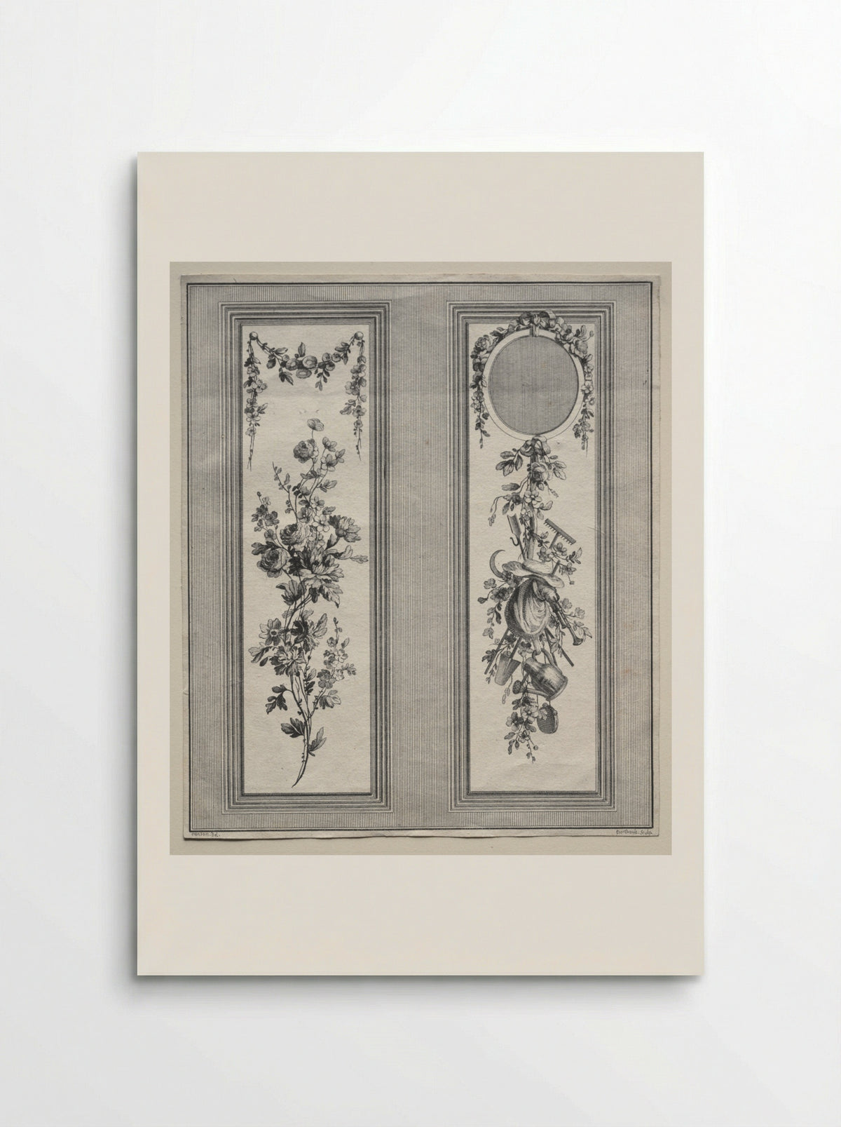 Garden Ornament - Pierre Gabriel Berthault - Poster