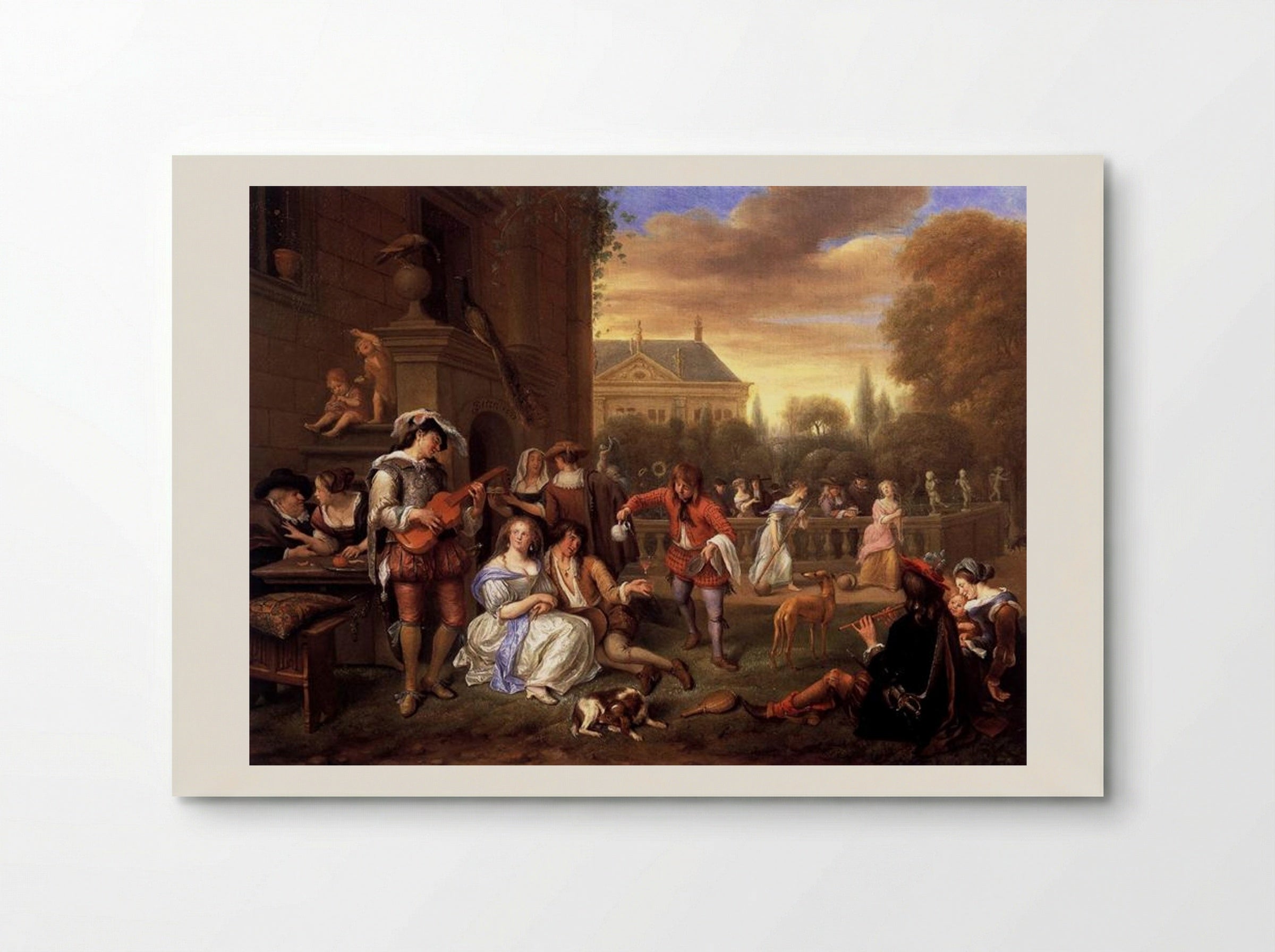 Garden Party - Jan Steen - Poster