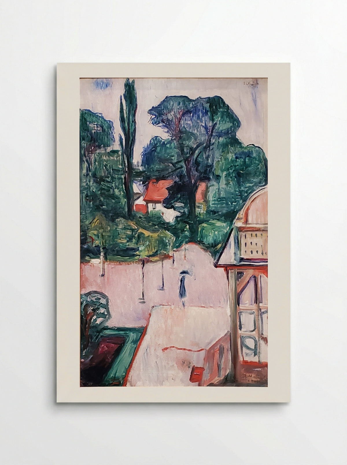 Garden in Taarbaek - Edvard Munch - Poster