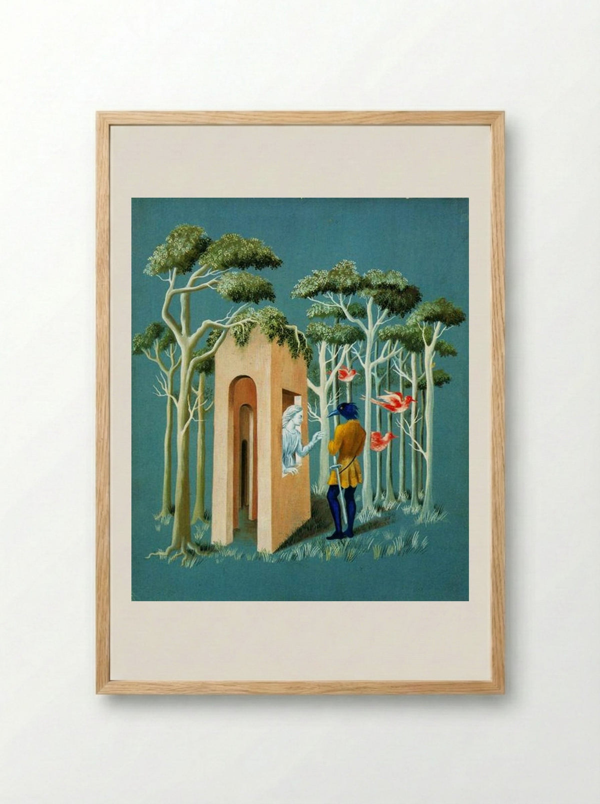 Garden of Love - Remedios Varo - Framed Print Wood