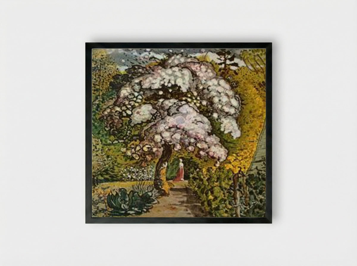 Garten in Shoreham - Samuel Palmer - Framed Print Black