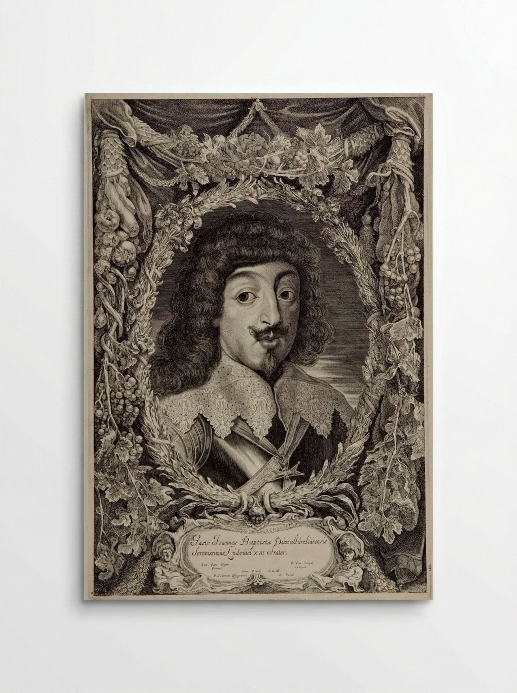 Gaston d'Orléans - Pieter van Sompel - Poster