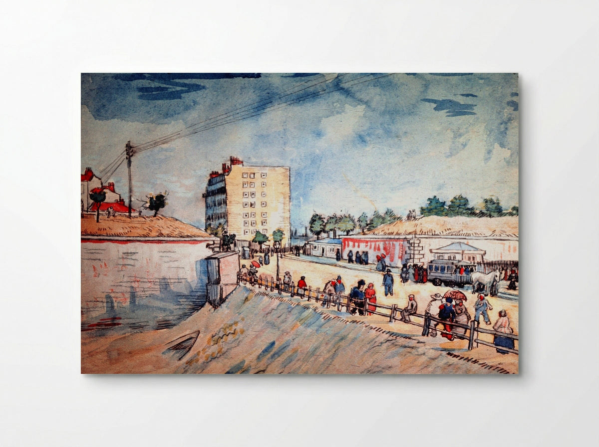 Gate in the Paris Ramparts - Vincent van Gogh - Poster