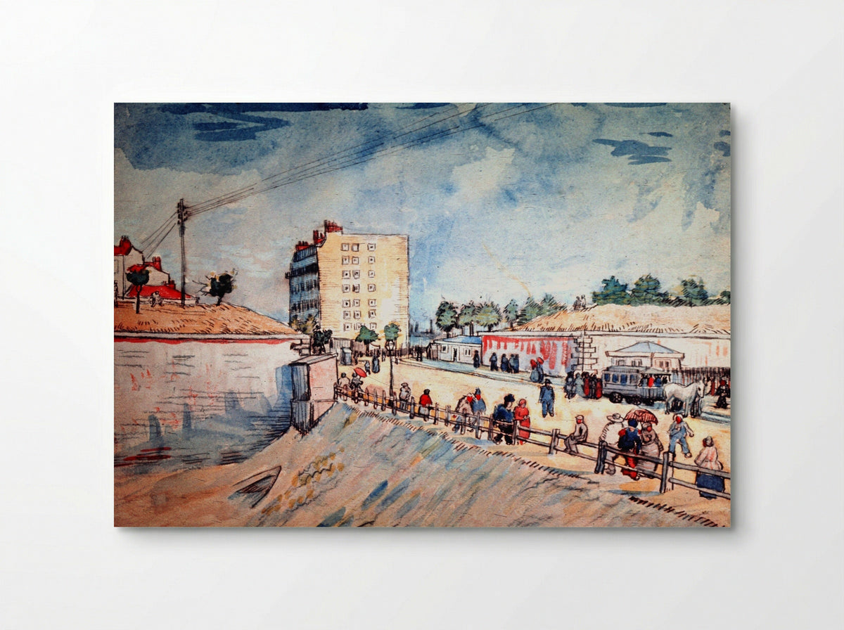 Gate in the Paris Ramparts - Vincent van Gogh - Poster