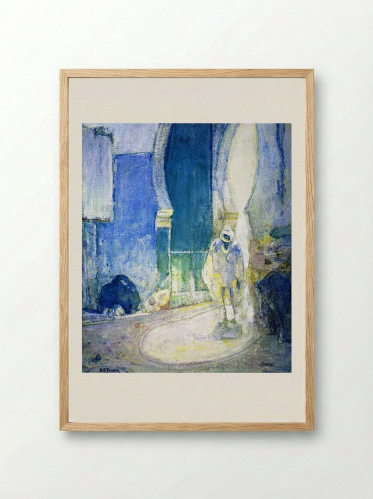 Gate to the Casbah - Henry Ossawa Tanner - Framed Print Wood