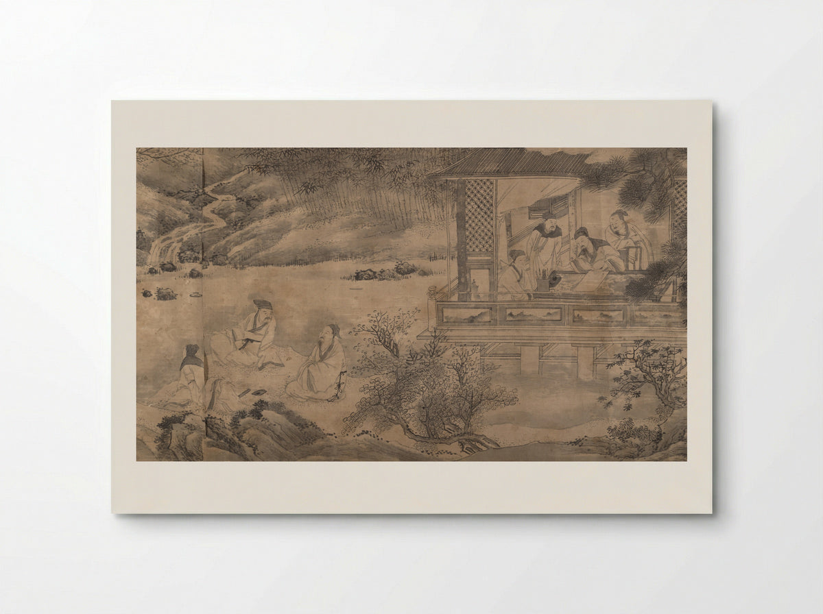 Gathering at the Orchid Pavilion - Qian Gong - Poster