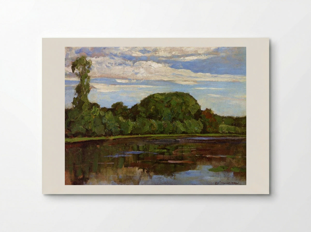 Geinrust Farm with Isolated Tree - Piet Mondrian - Poster