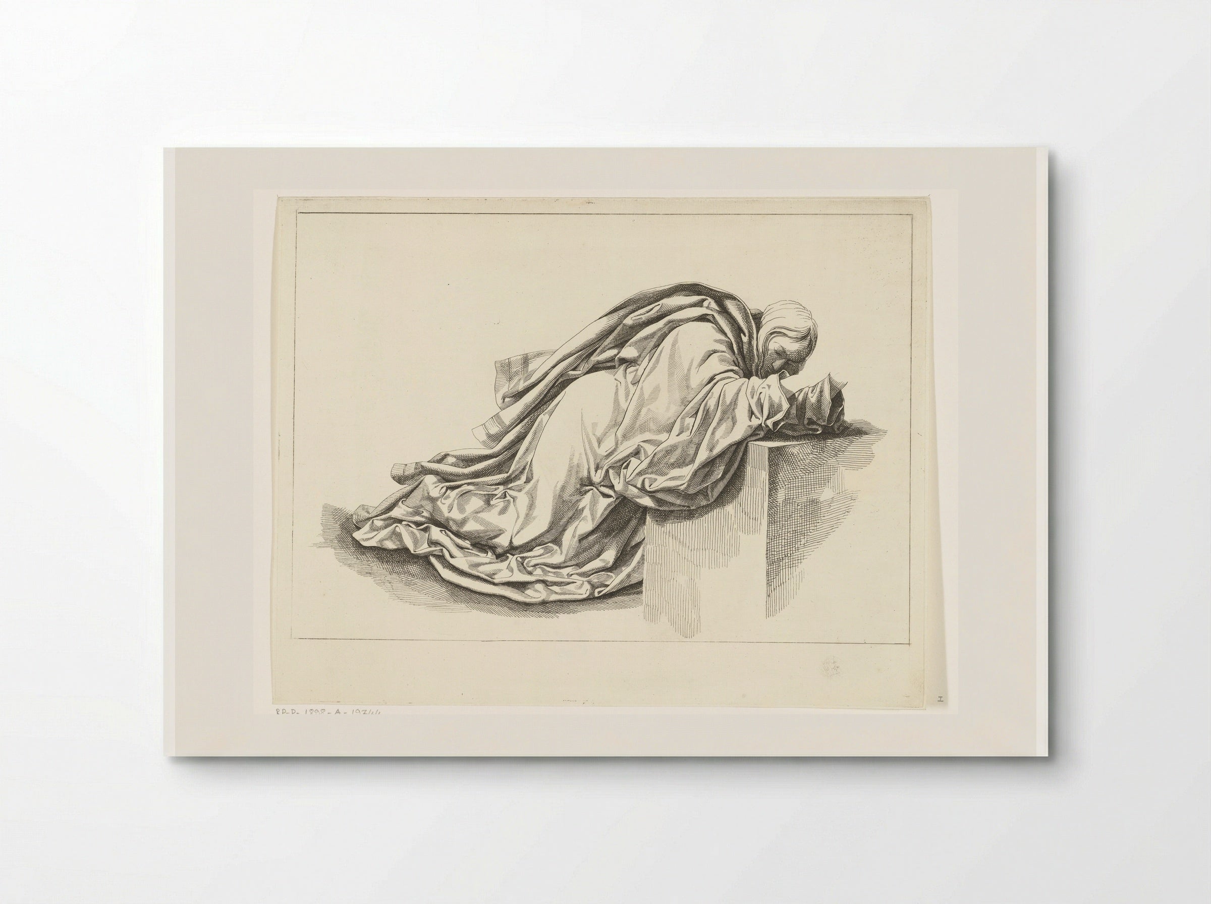 Geknielde figuur - Joannes Bemme - Poster