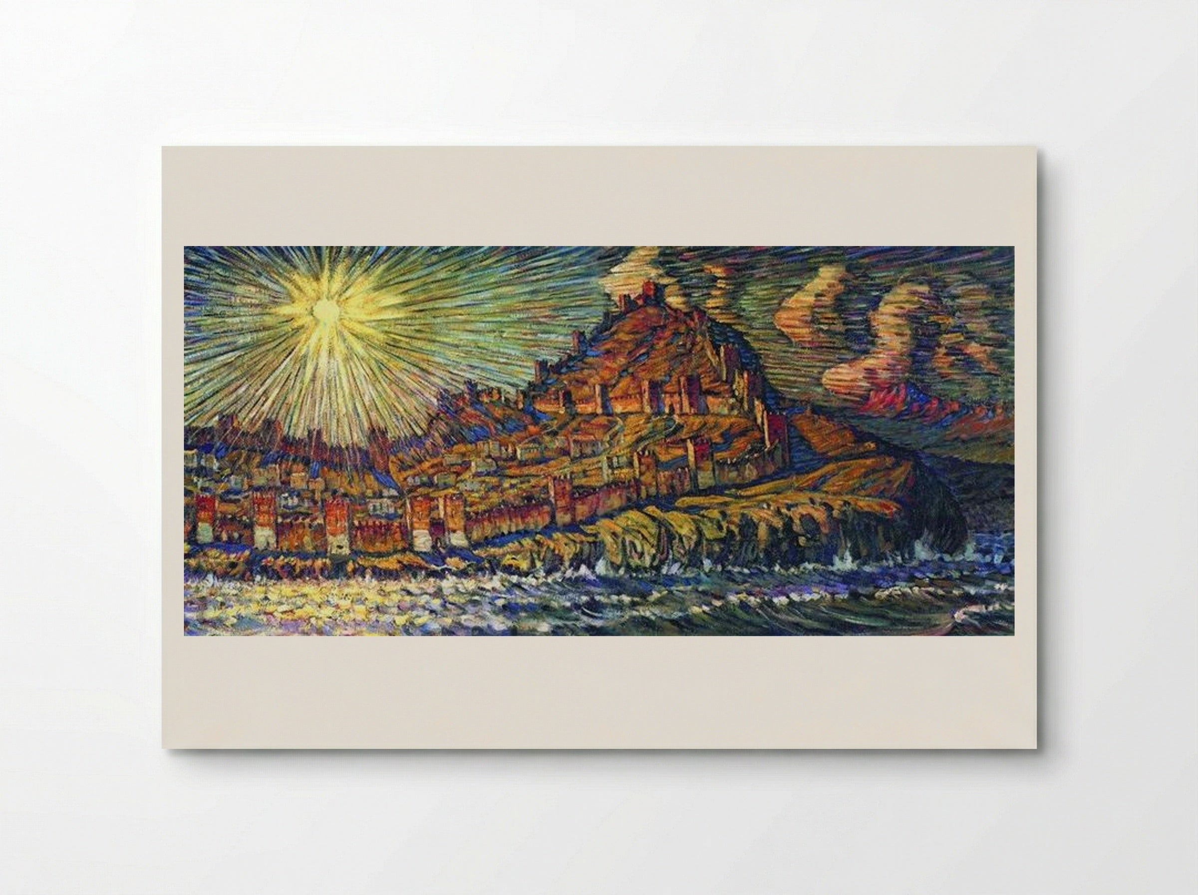 Genoese Fortress - Konstantin Bogaevsky - Poster