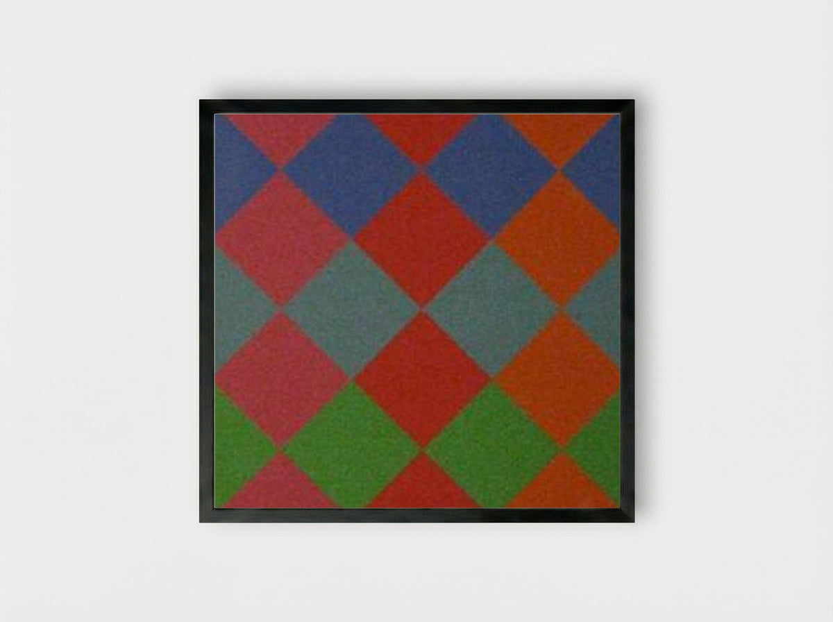 Geometric Composition - Max Bill - Framed Print Black