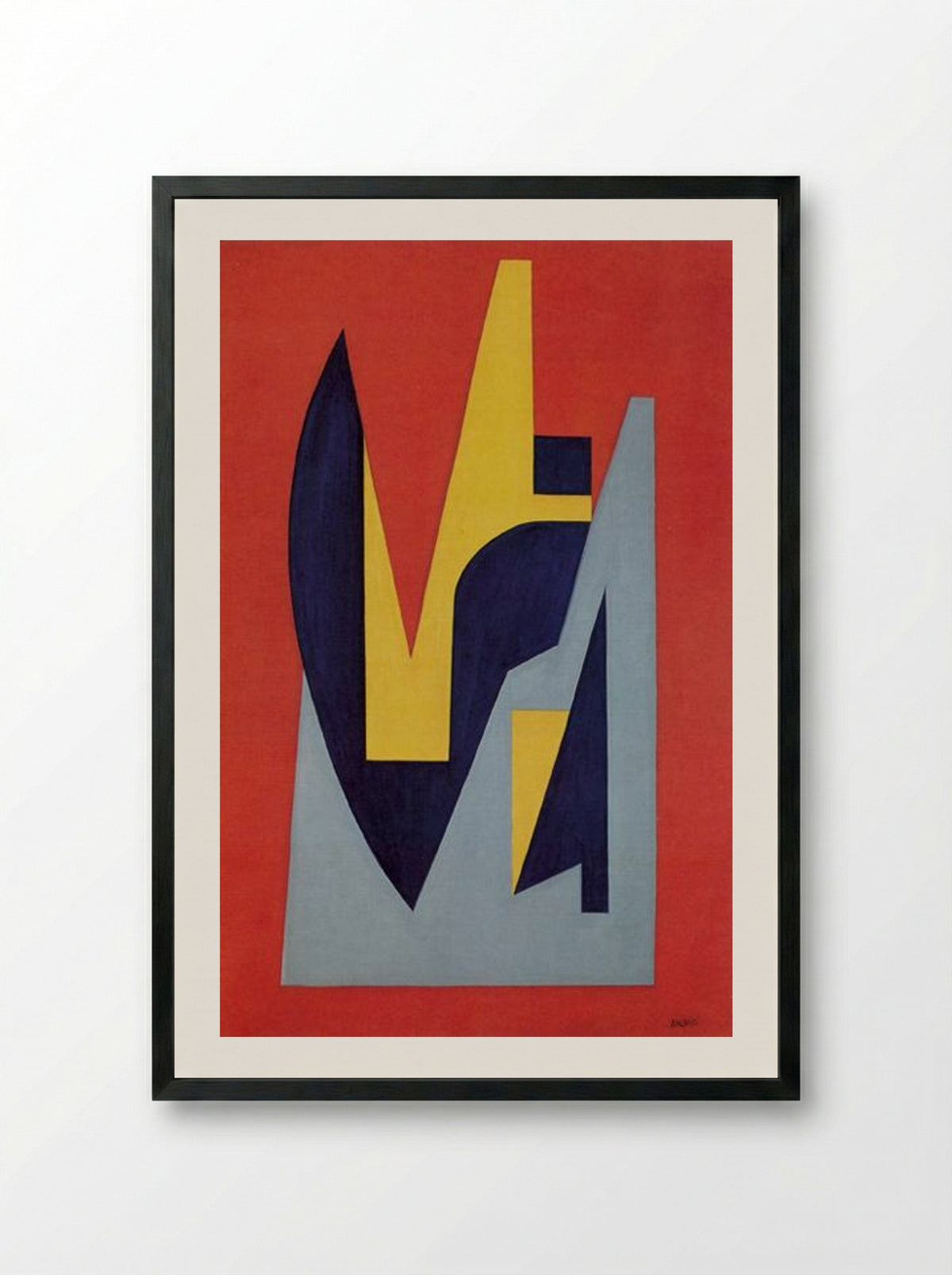 Geometrie - Atanasio Soldati - Framed Print Black