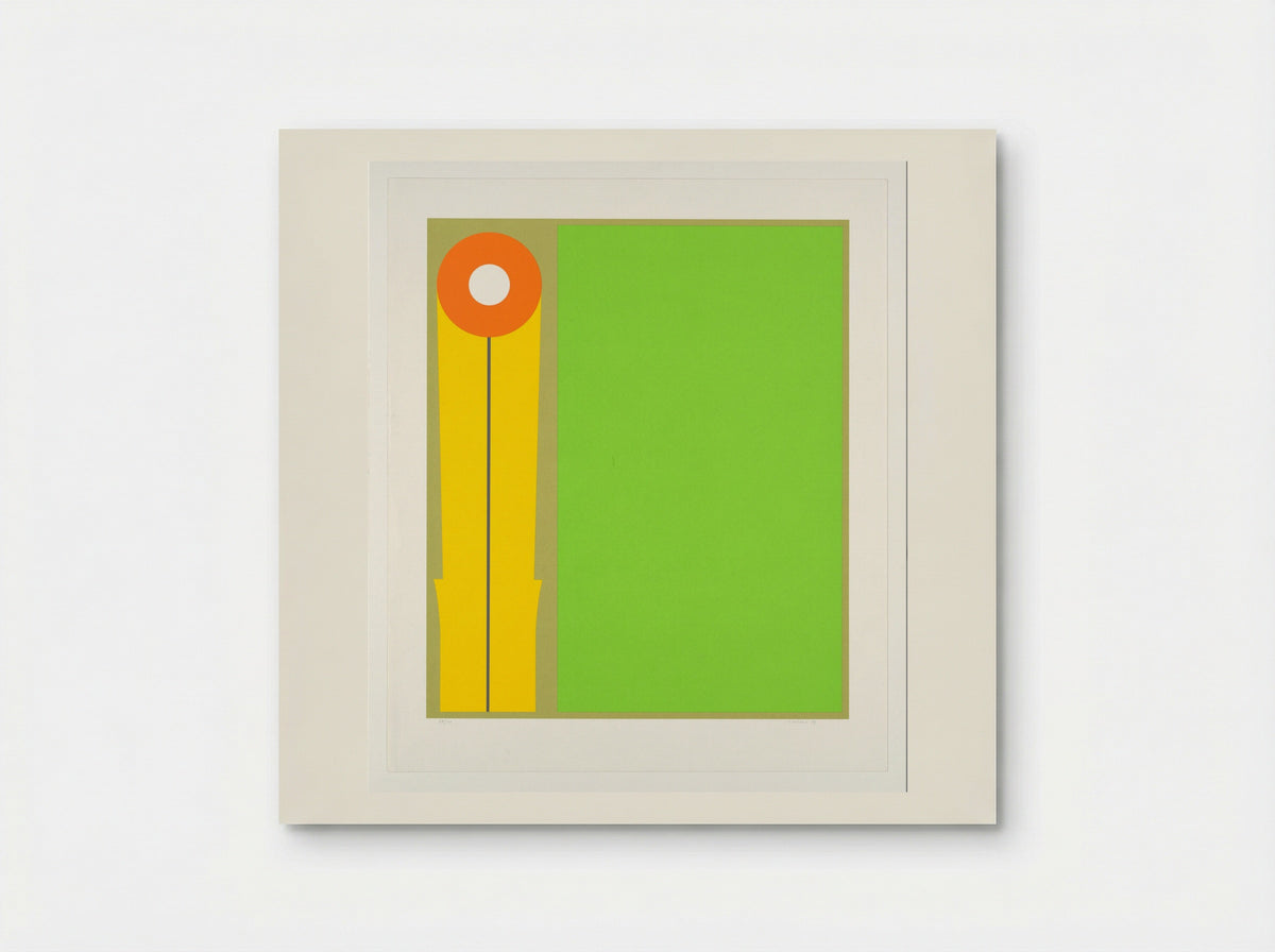 Geometrische compositie - Jan Roeland - Poster