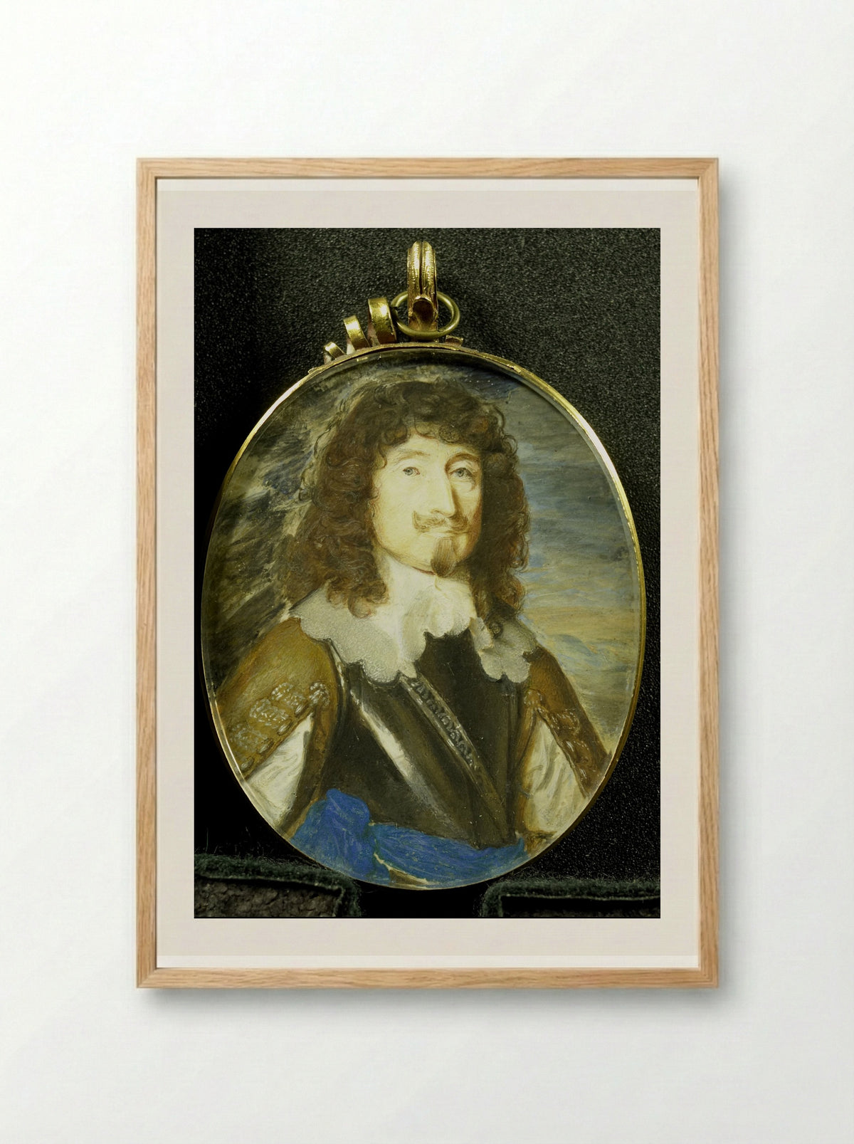 George Gordon, 2nd Marquess of Huntly - Samuel Cooper - Framed Print Wood