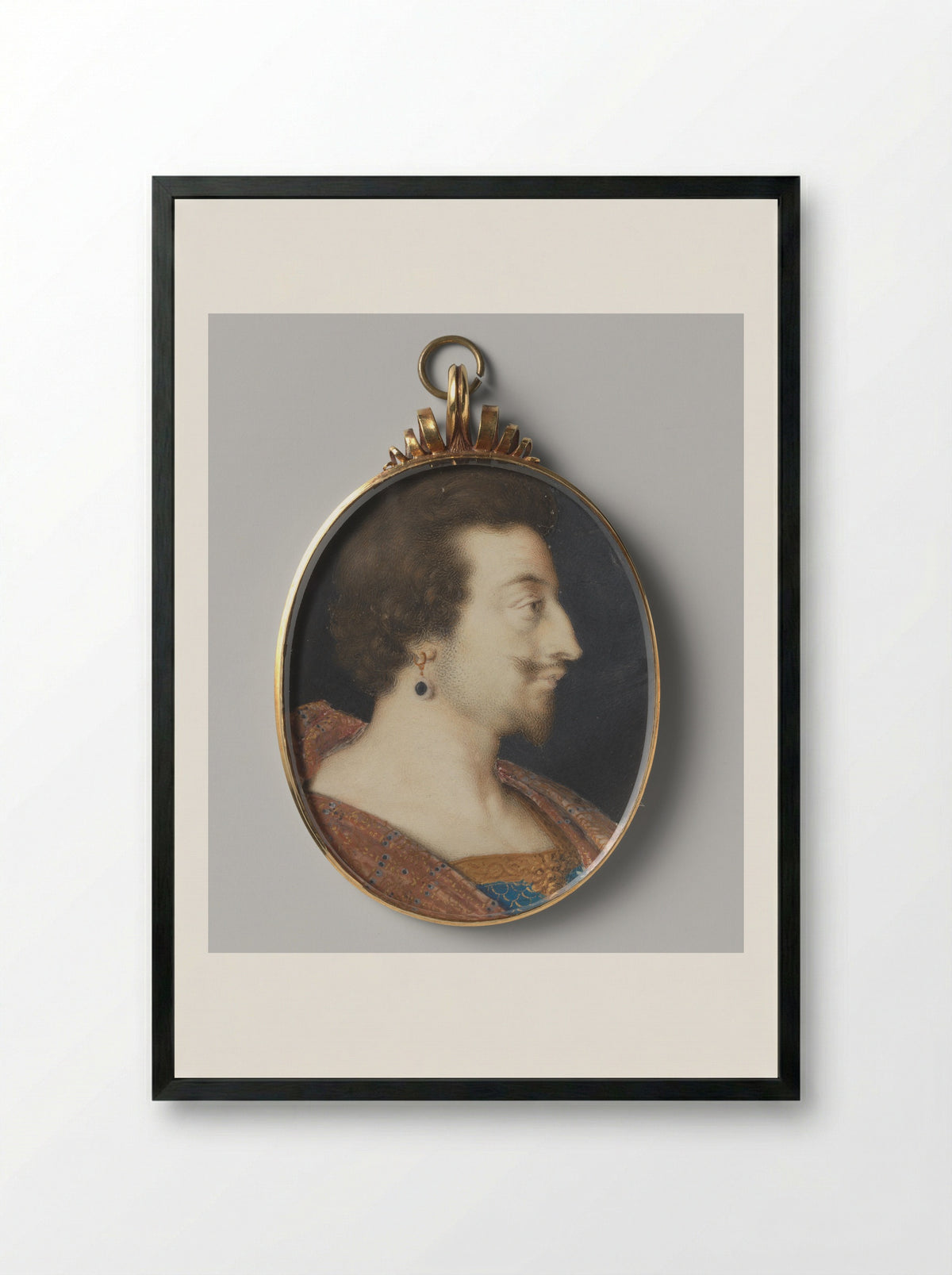 George Villiers, 1st Duke of Buckingham - Peter Oliver - Framed Print Black