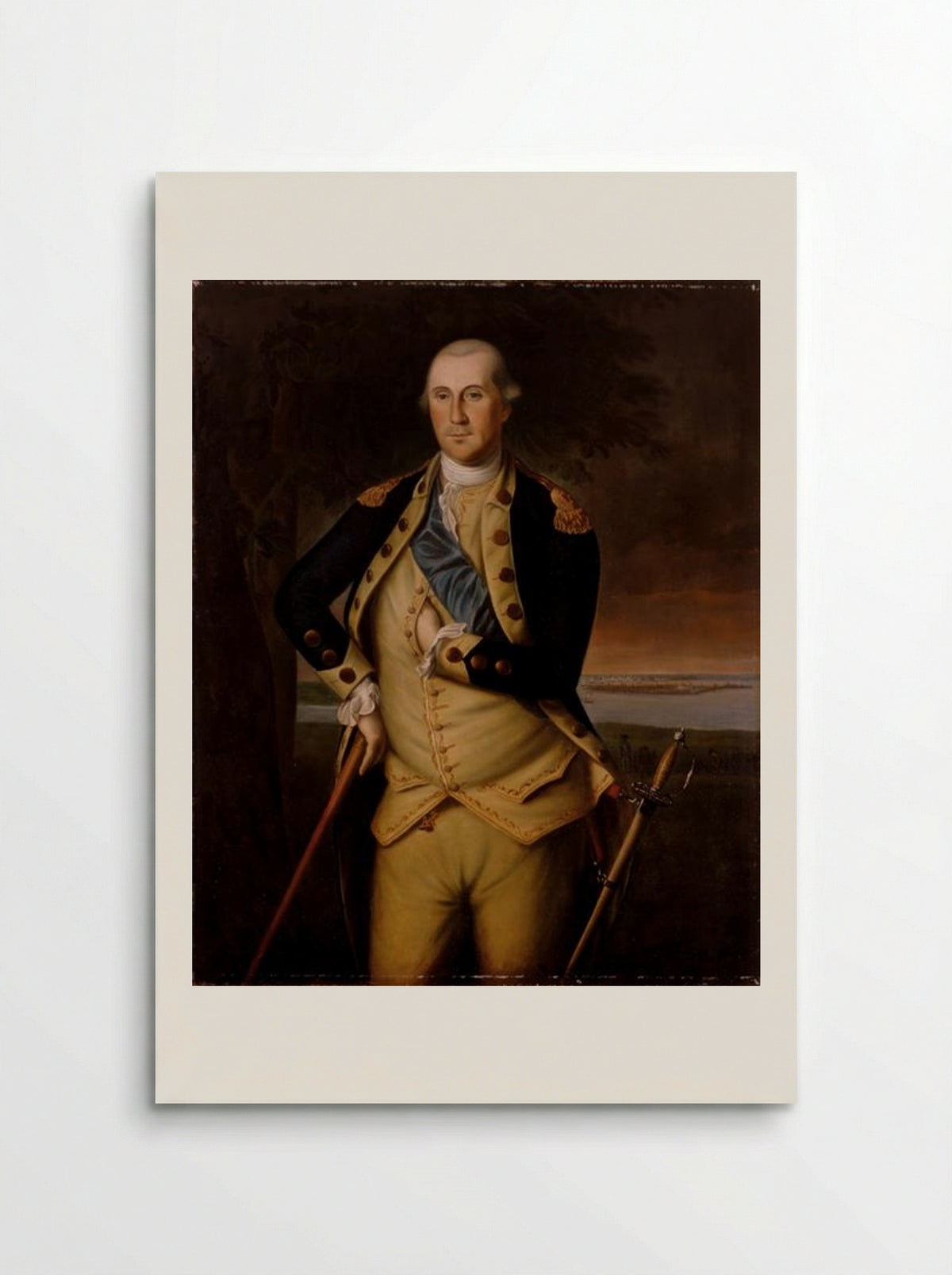 George Washington - Charles Willson Peale - Poster