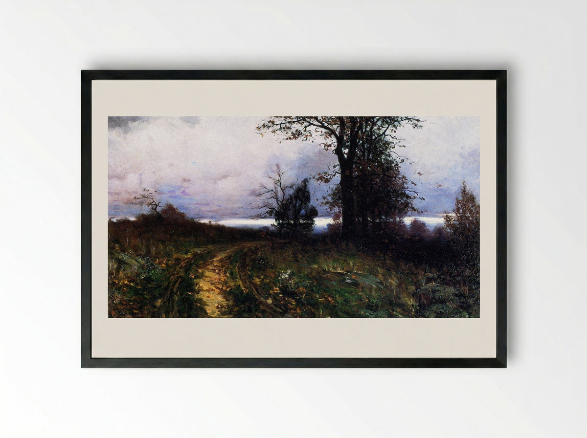 Georgia Landscape - Henry Ossawa Tanner - Framed Print Black