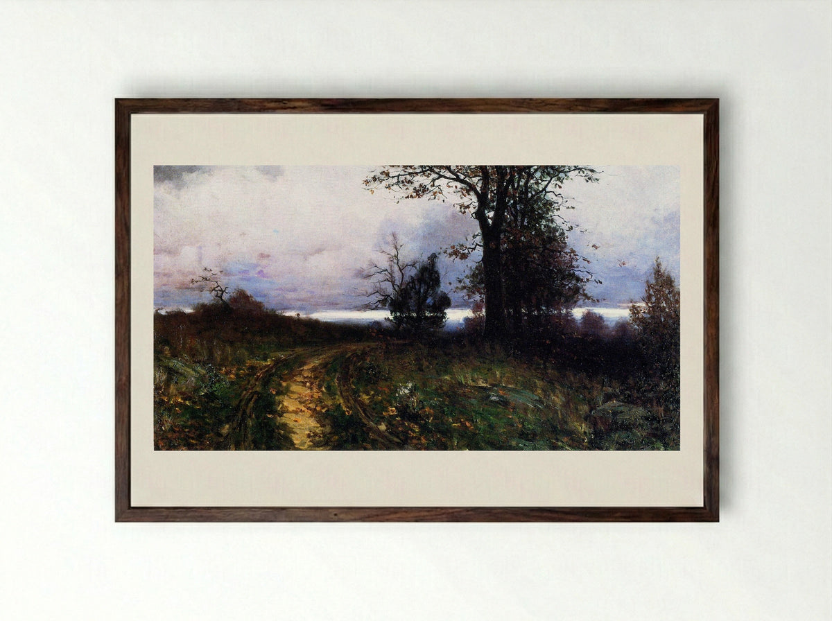 Georgia Landscape - Henry Ossawa Tanner - Framed Print Dark Wood