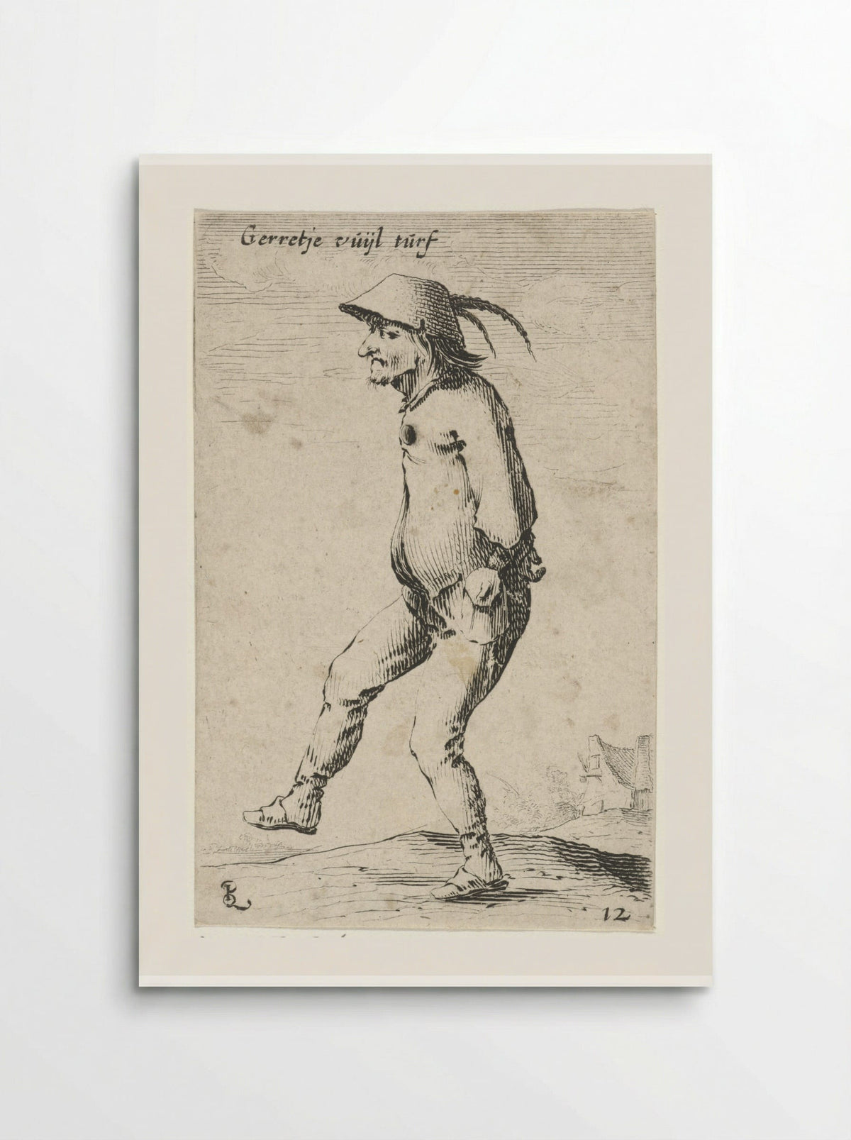 Gerretje Vuyl Turf - Salomon Savery - Poster
