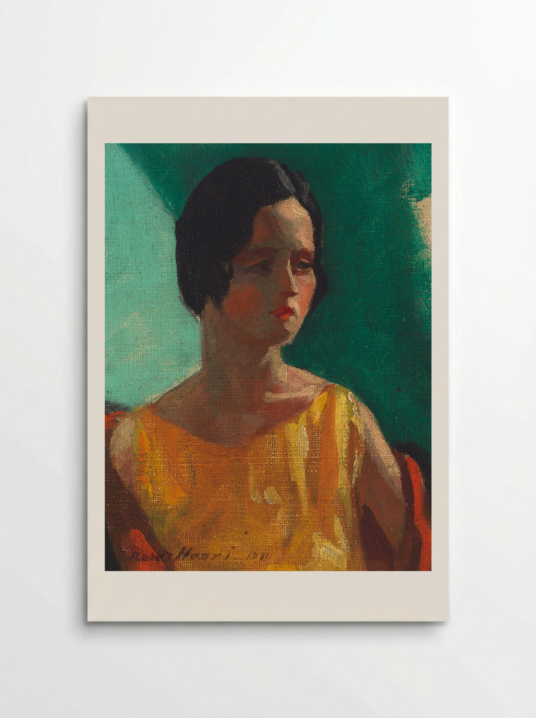 Gertrude Vanderbilt Whitney - Robert Henri - Poster