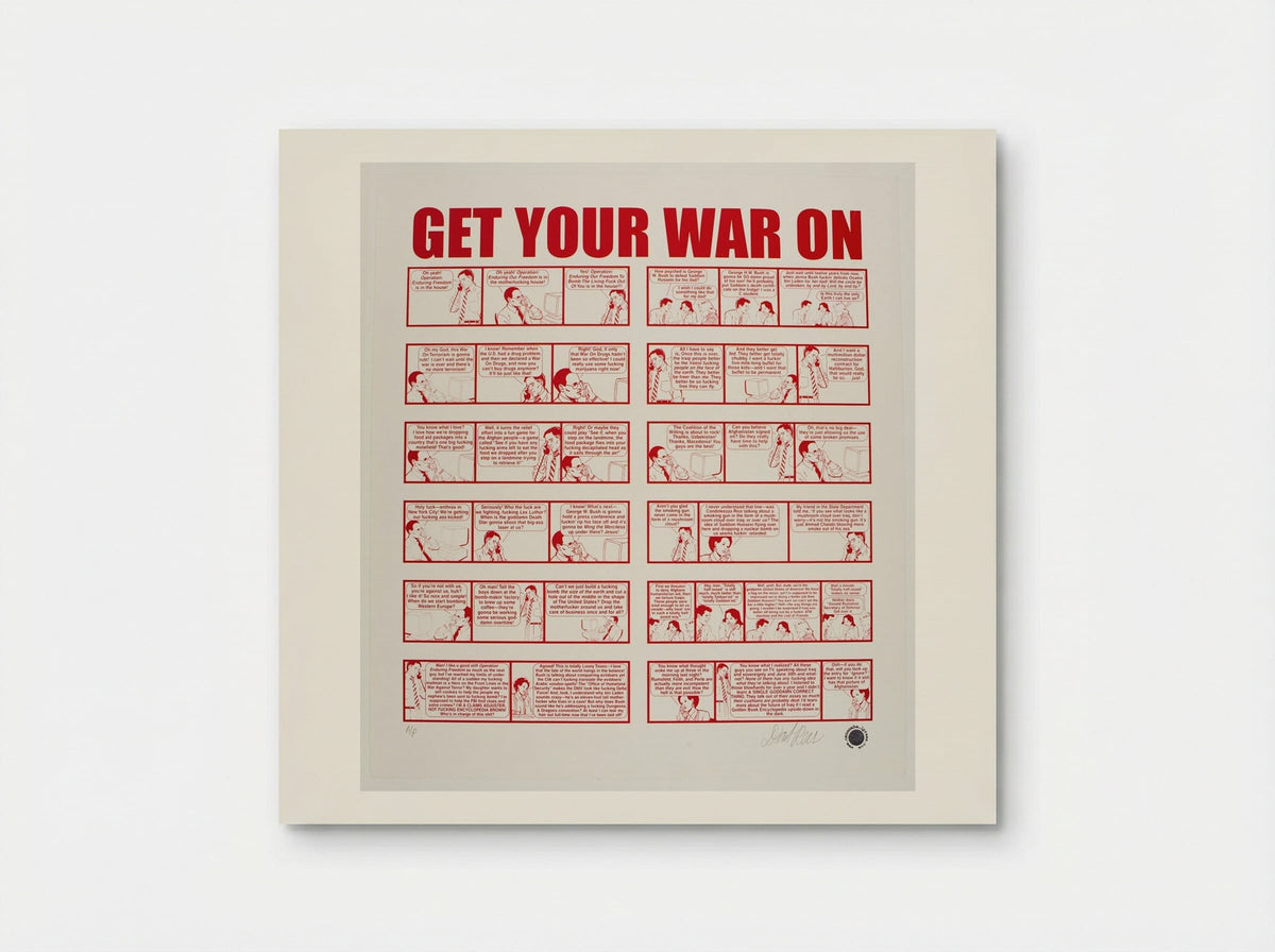 Get Your War On - David Rees - Poster