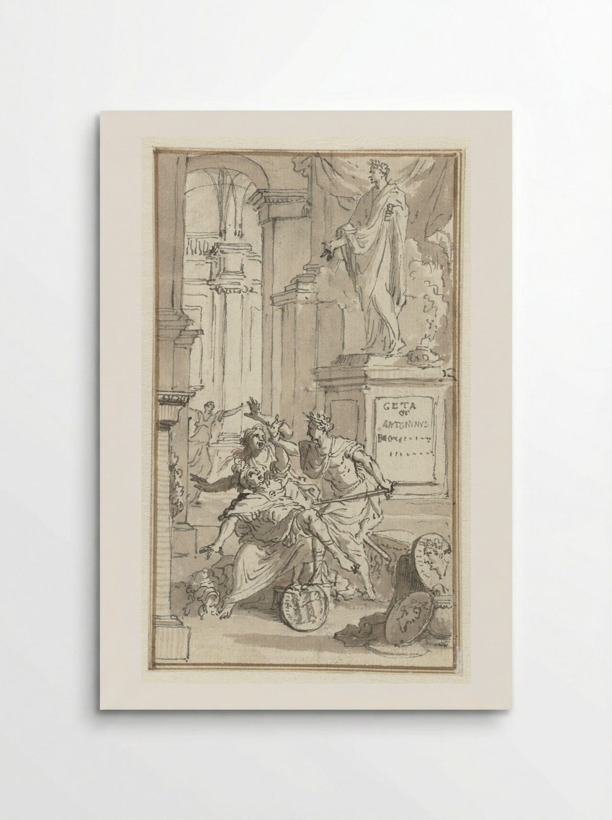 Geta of Antoninus - Jan Goeree - Poster