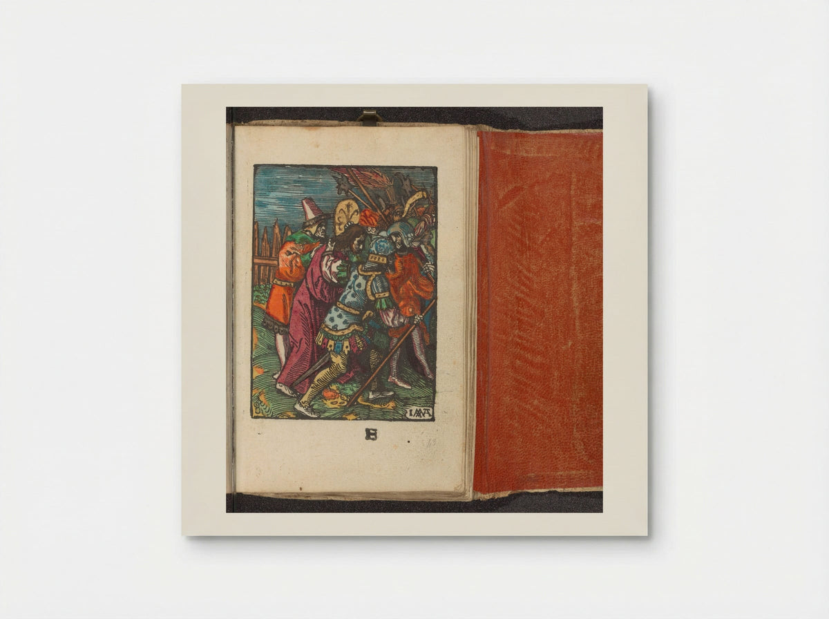 Gevangenneming (The Arrest of Christ) - Doen Pietersz. - Poster