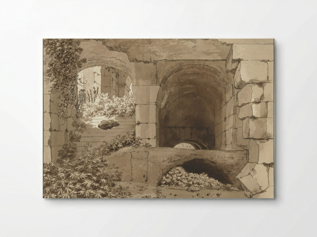 Gezicht in het Colosseum - Jean Grandjean - Poster
