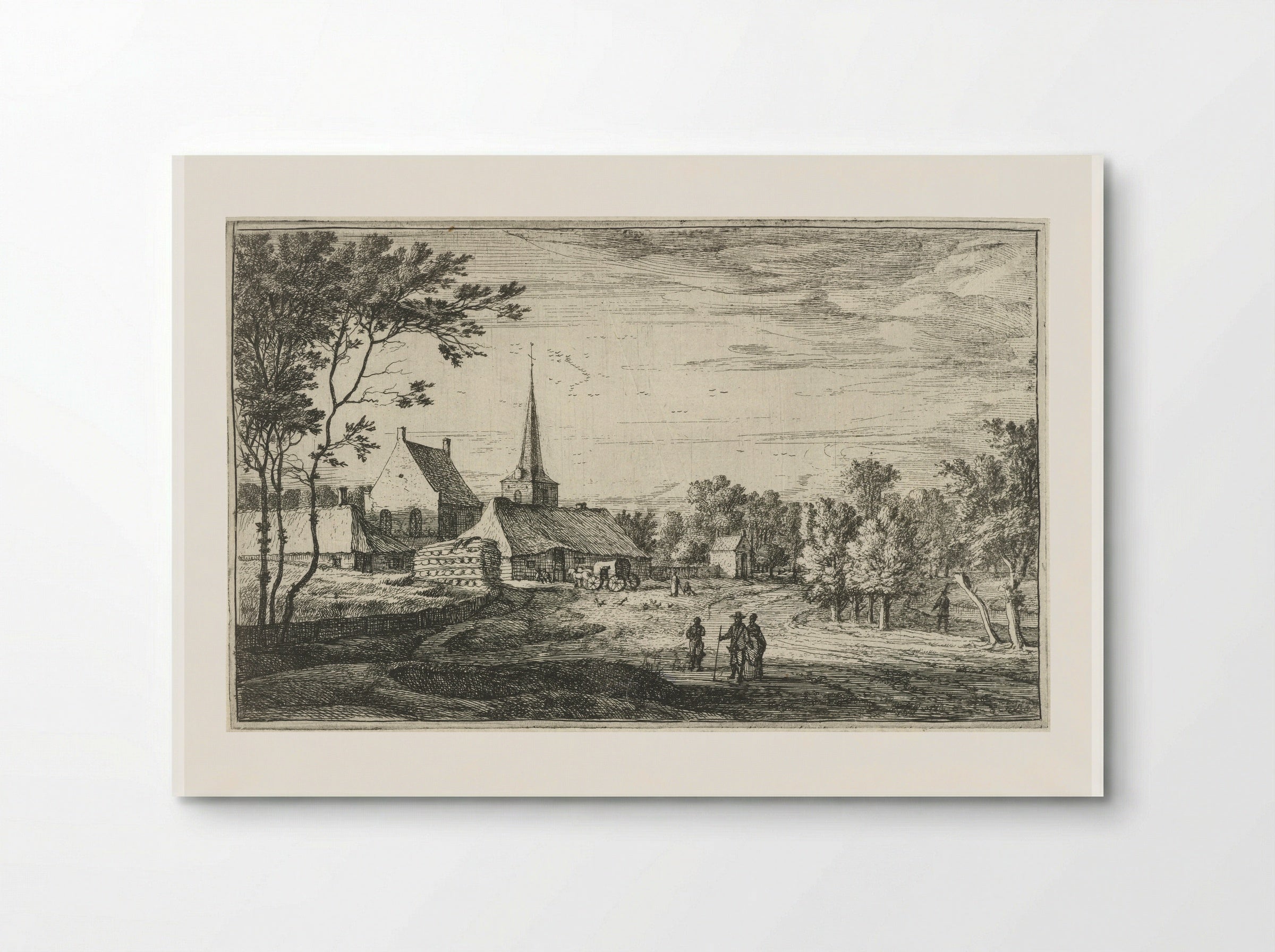 Gezicht op Heesbeen - Roelant Roghman - Poster